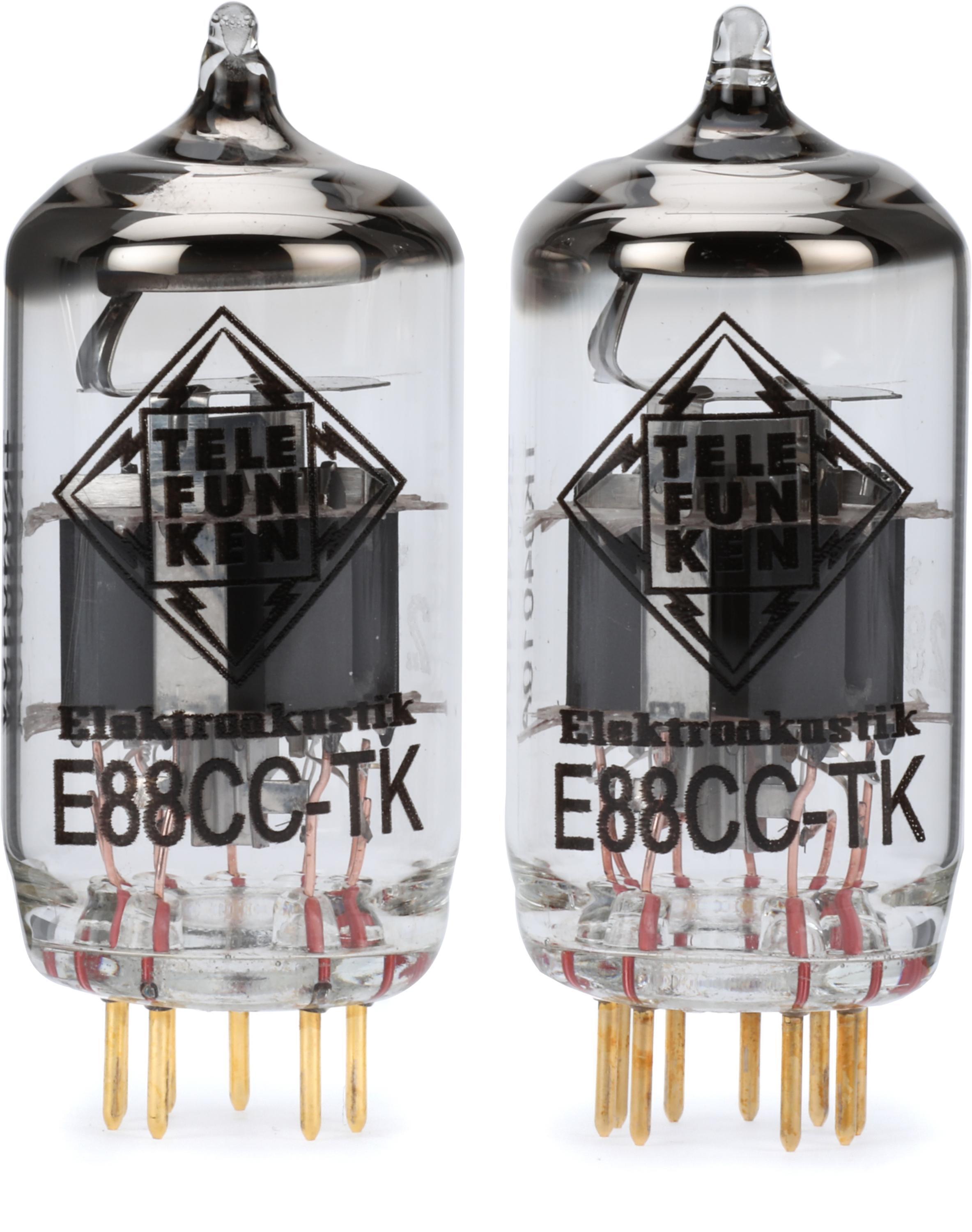 アンプ TELEFUNKEN E88CC TELEFUNKEN E88CC-TK (6922) Preamp Tubes | Music & Arts