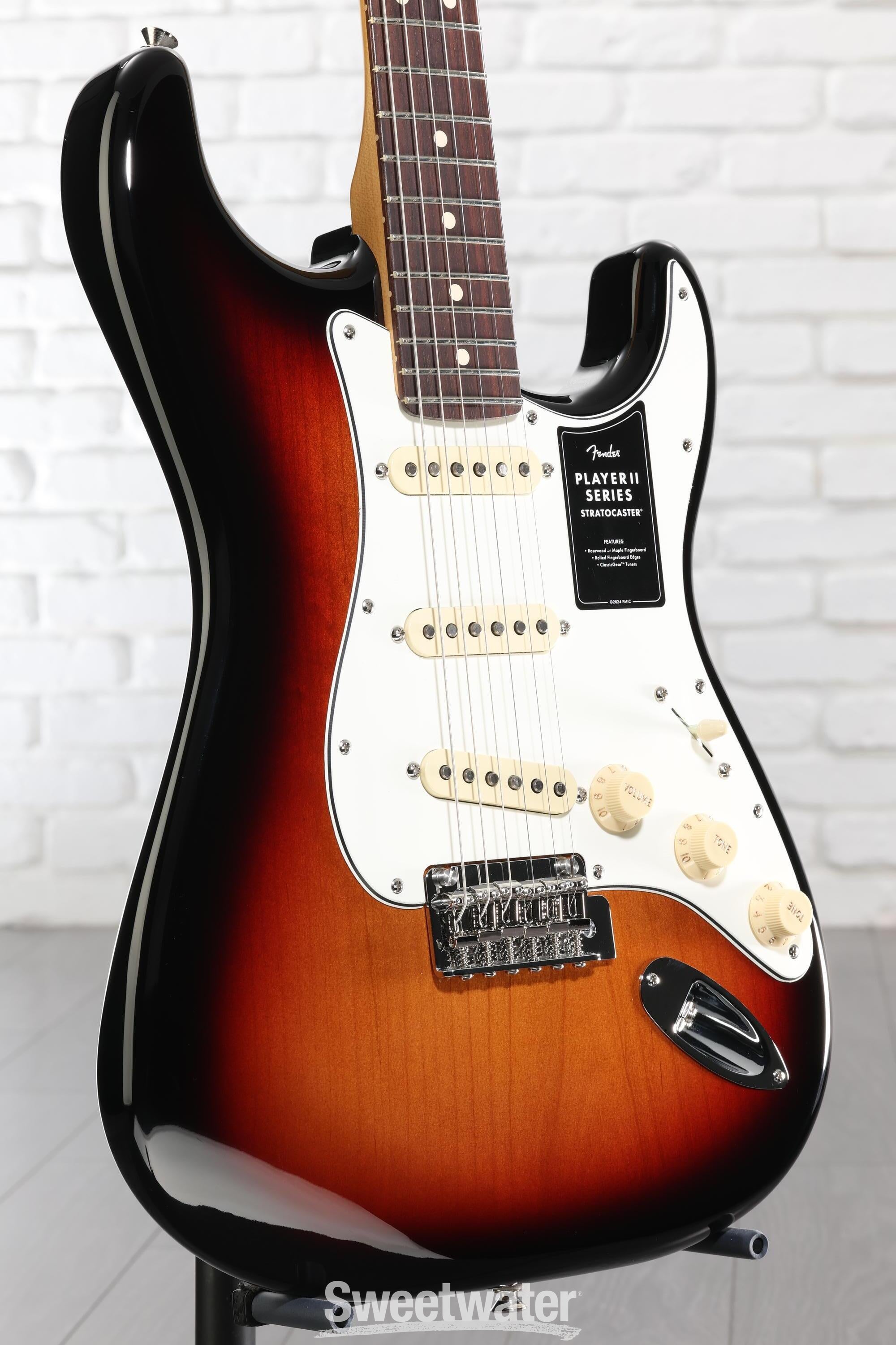 Fender Player II Stratocaster Electric Guitar - 3-color Sunburst