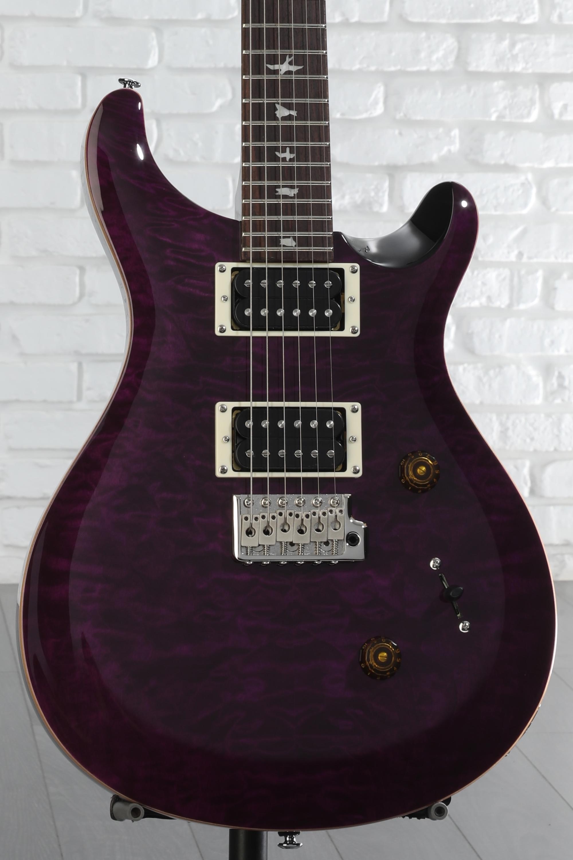 PRS SE Custom 24 Electric Guitar - Amethyst, Sweetwater