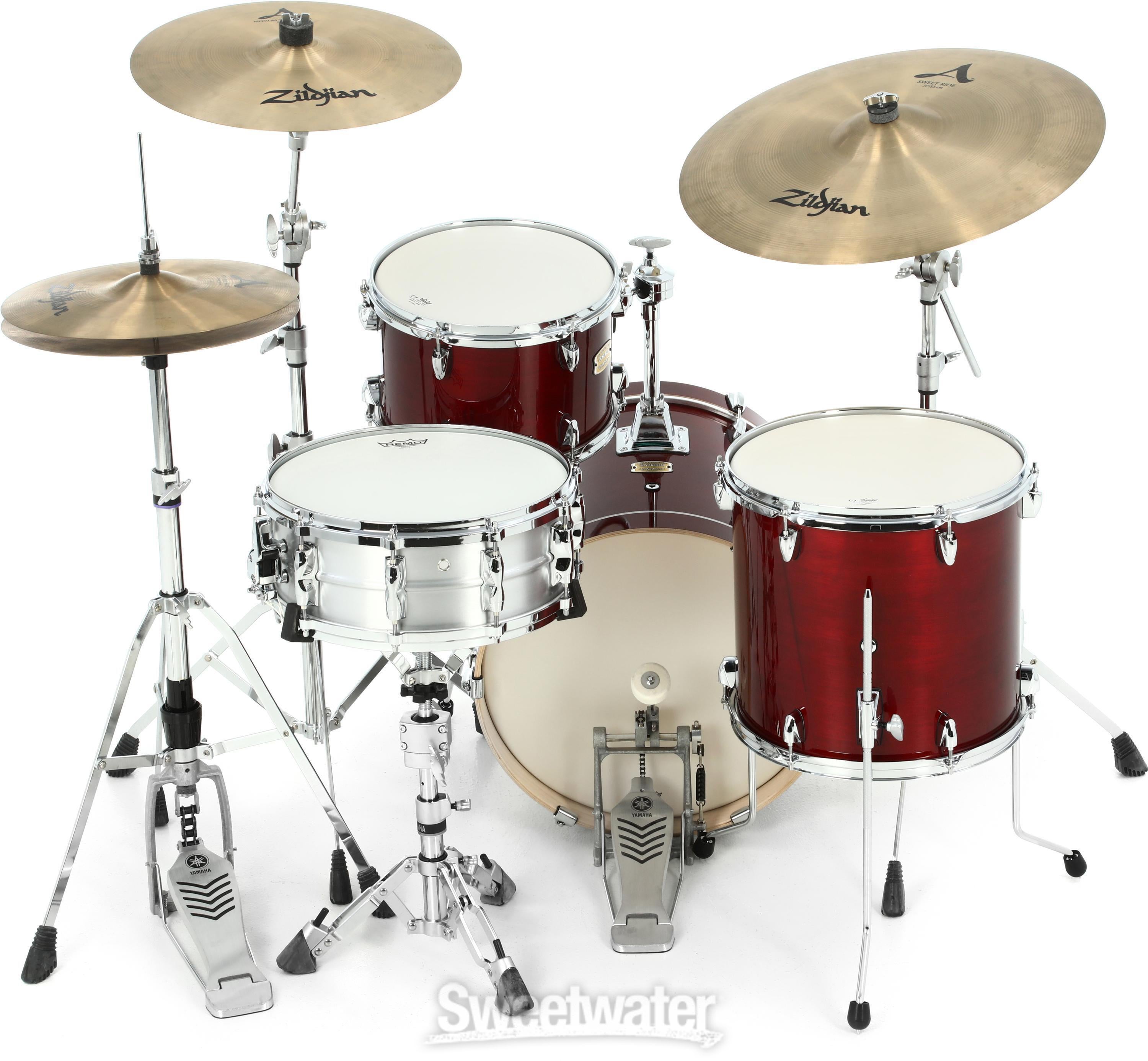 Yamaha SBP8F3 Stage Custom Bop 3-piece Shell Pack - Cranberry Red