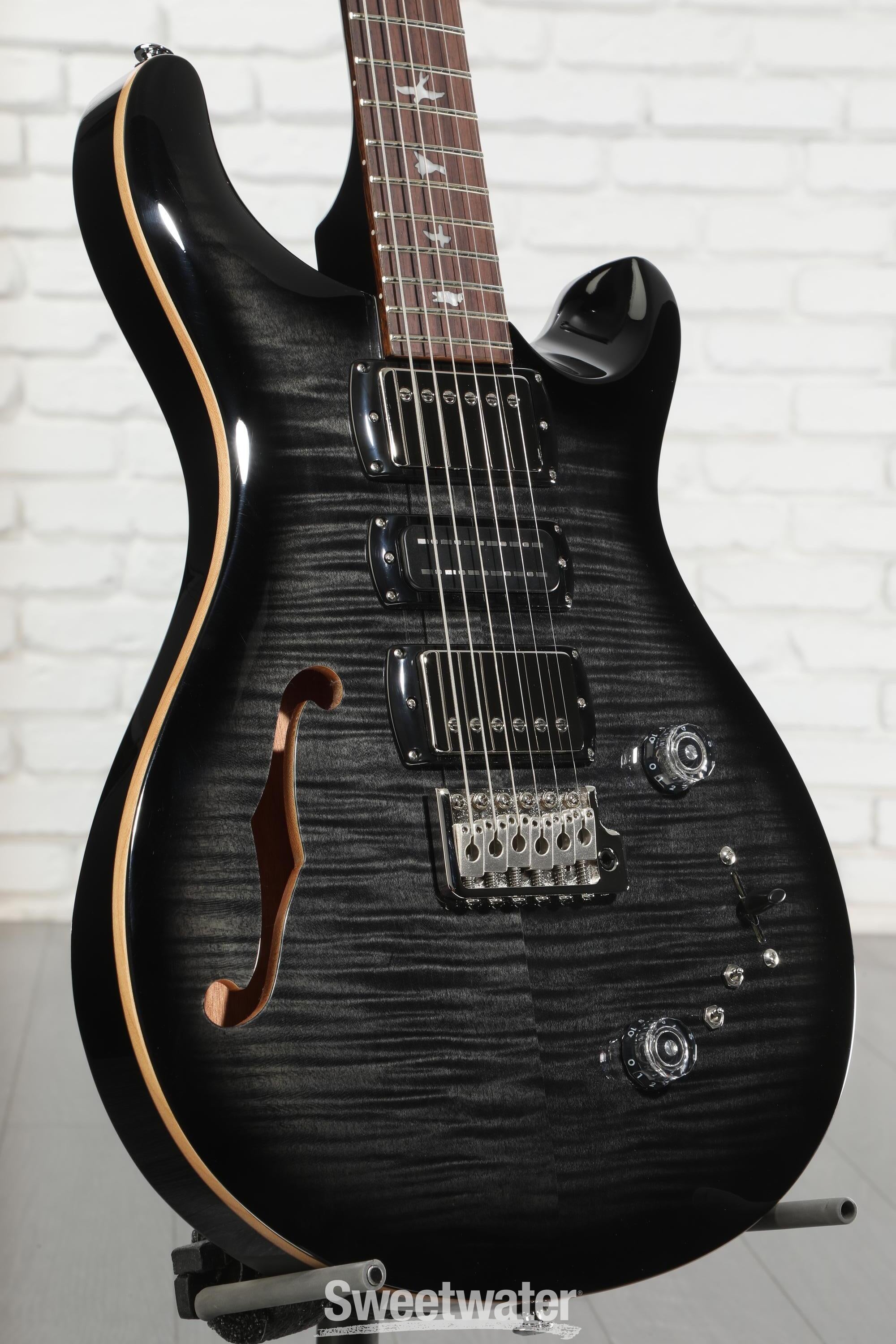 PRS SE Special Semi-Hollow Electric Guitar - Charcoal Burst