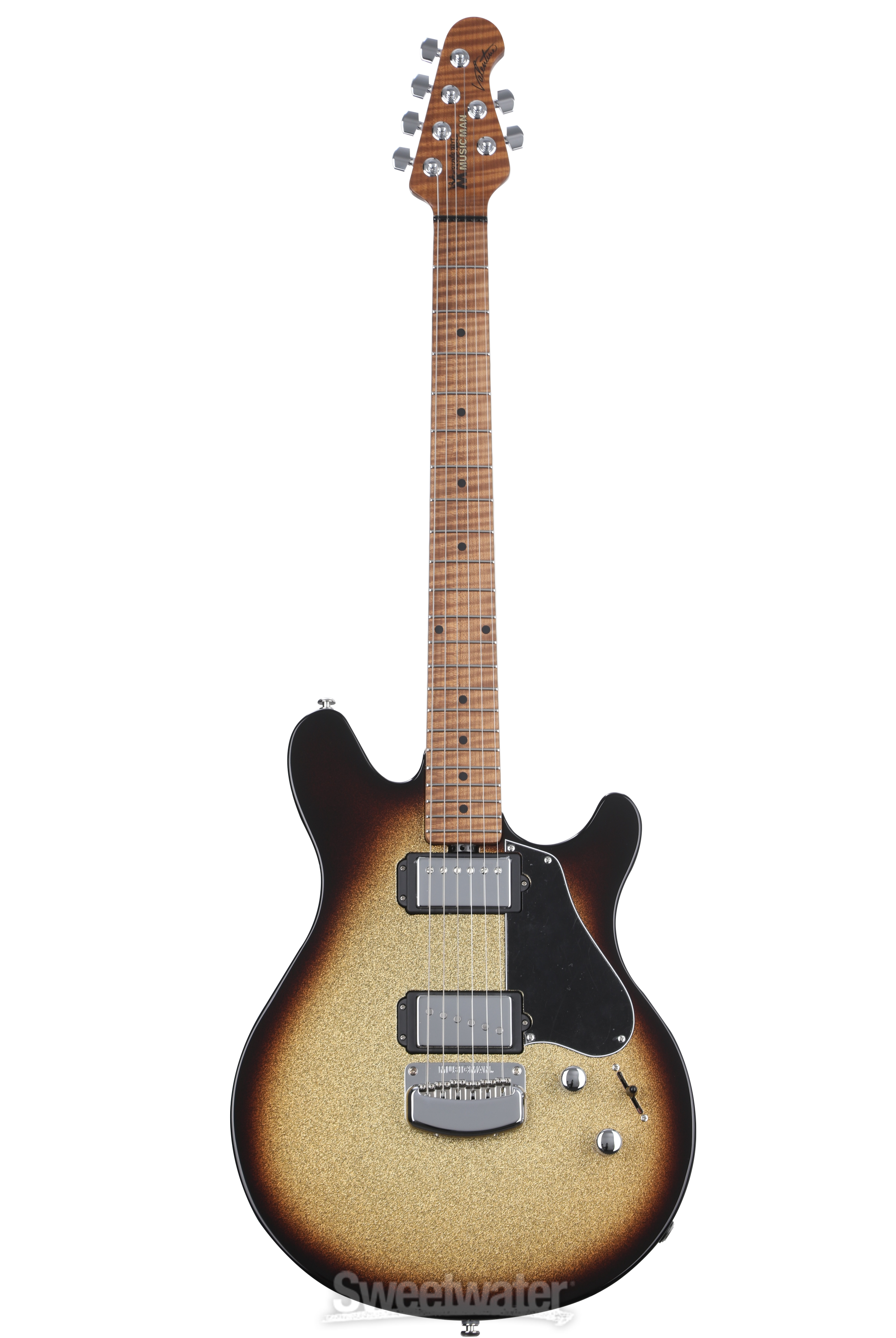 Ernie Ball Music Man Valentine Electric Guitar - Tobacco