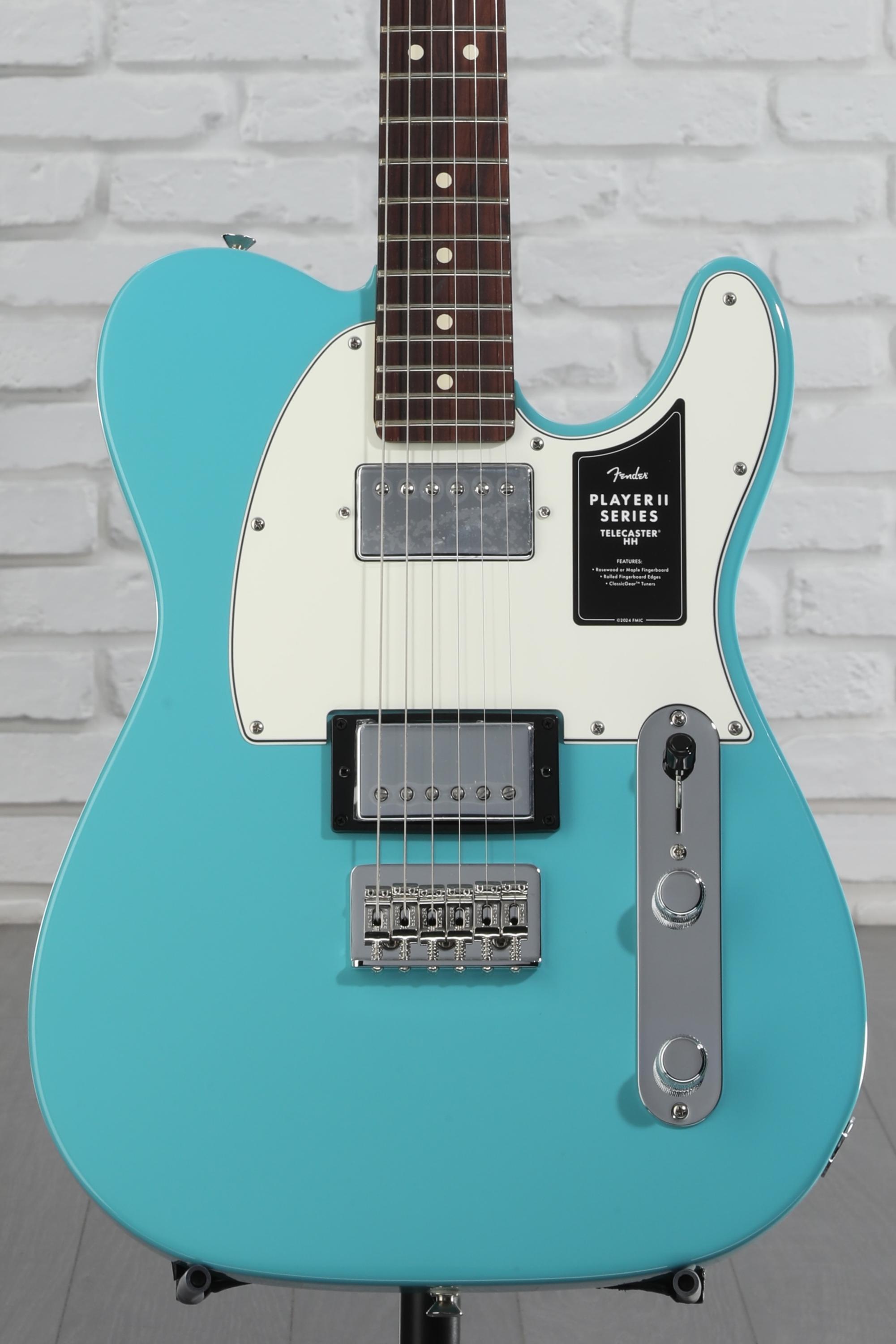 Fender Player II Telecaster HH Electric Guitar - Aquatone