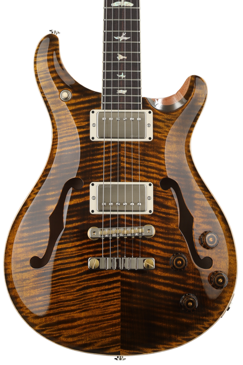 PRS McCarty 594 Hollowbody II Electric Guitar - Yellow Tiger