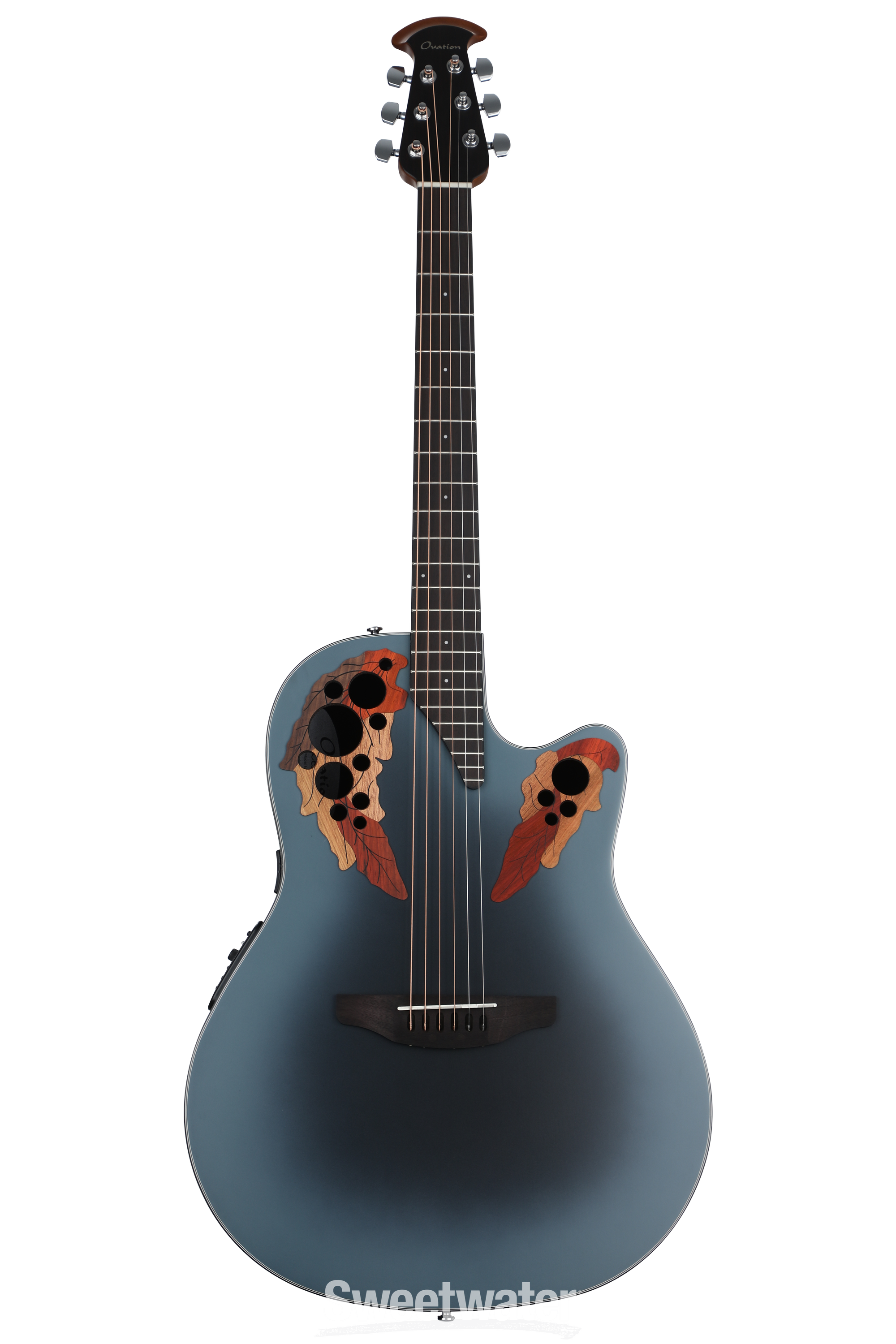 Ovation Celebrity Elite CE44-RBB Mid-Depth Acoustic-Electric Ovation Celebrity Elite CE44-RBB Mid-Depth Acoustic-Electric