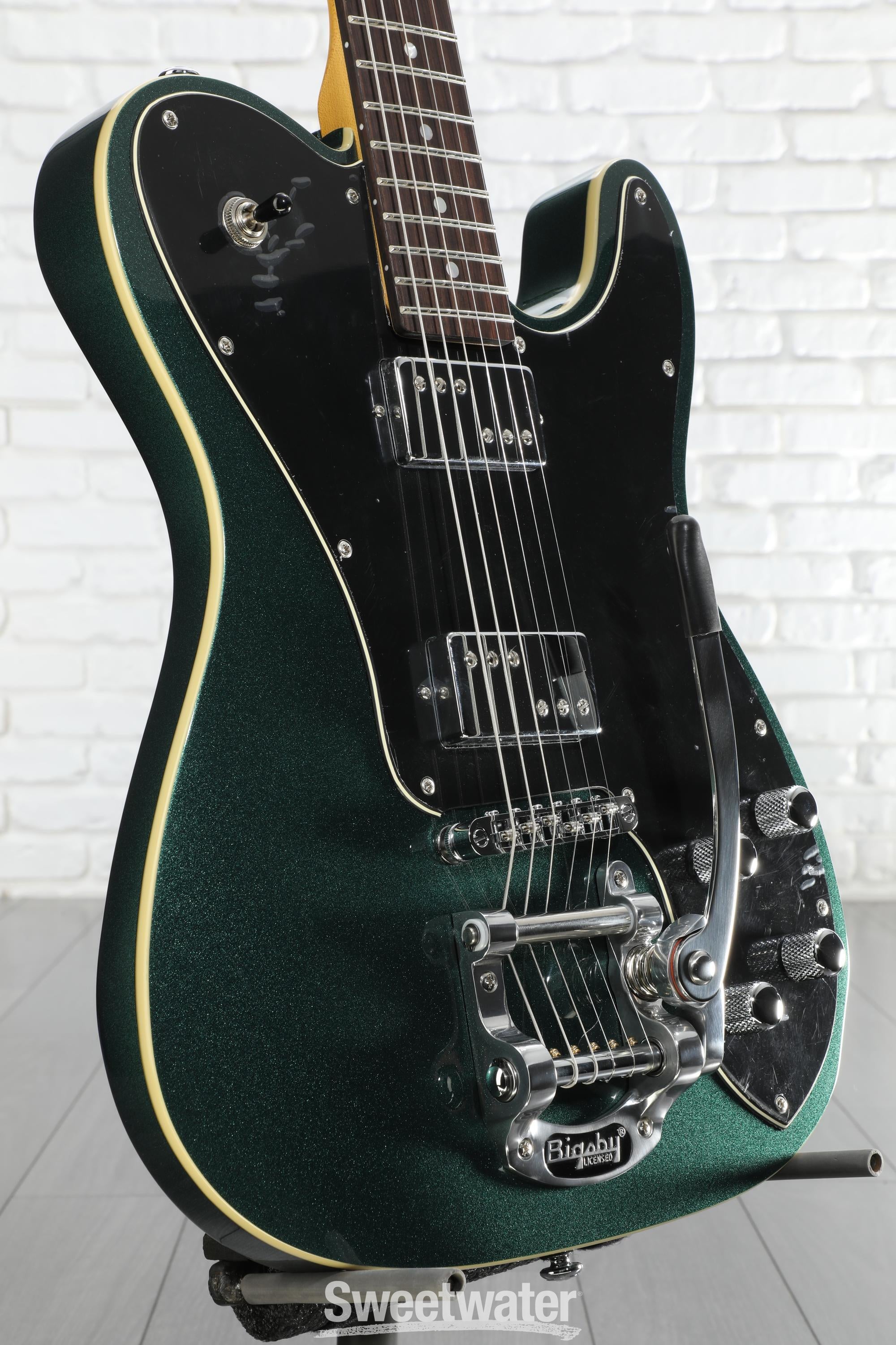 Schecter PT Fastback II B Electric Guitar - Dark Emerald Green
