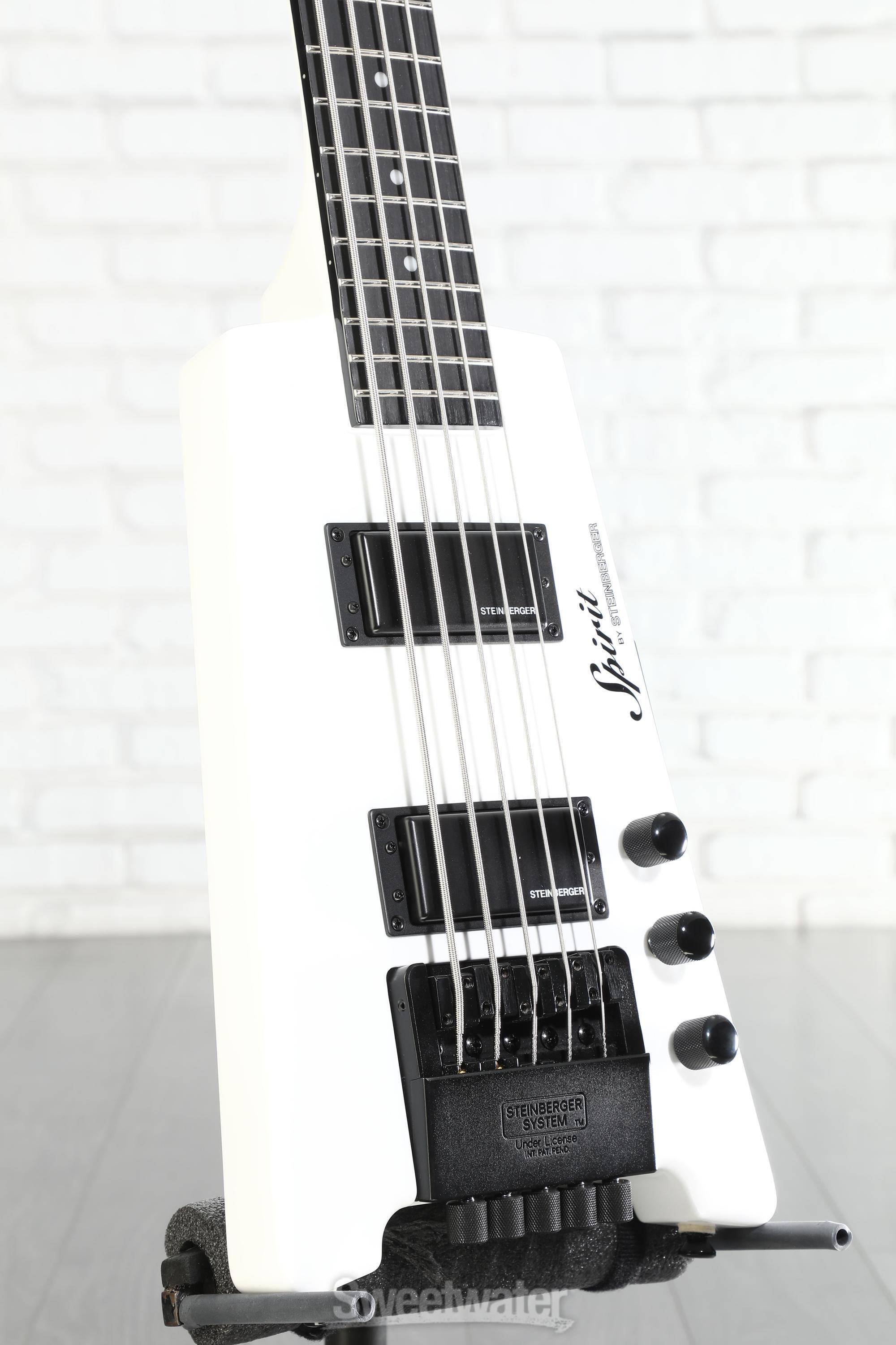 Spirit by STEINBERGER XT-25 5弦ベース ホワイト Steinberger Spirit XT-25 5-string Bass Guitar - White Reviews