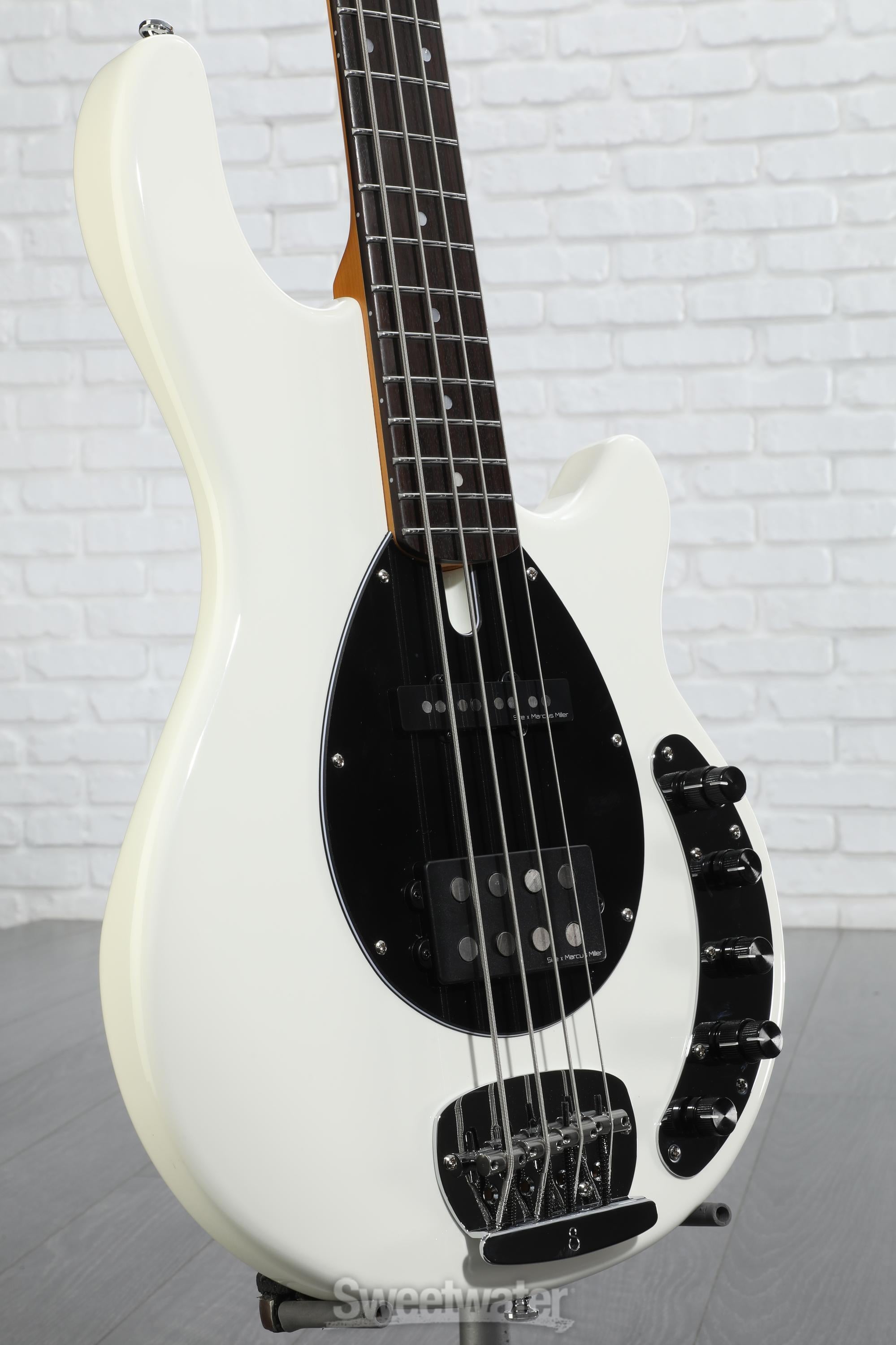 Sire Marcus Miller Z7 4-string Bass Guitar - Antique White