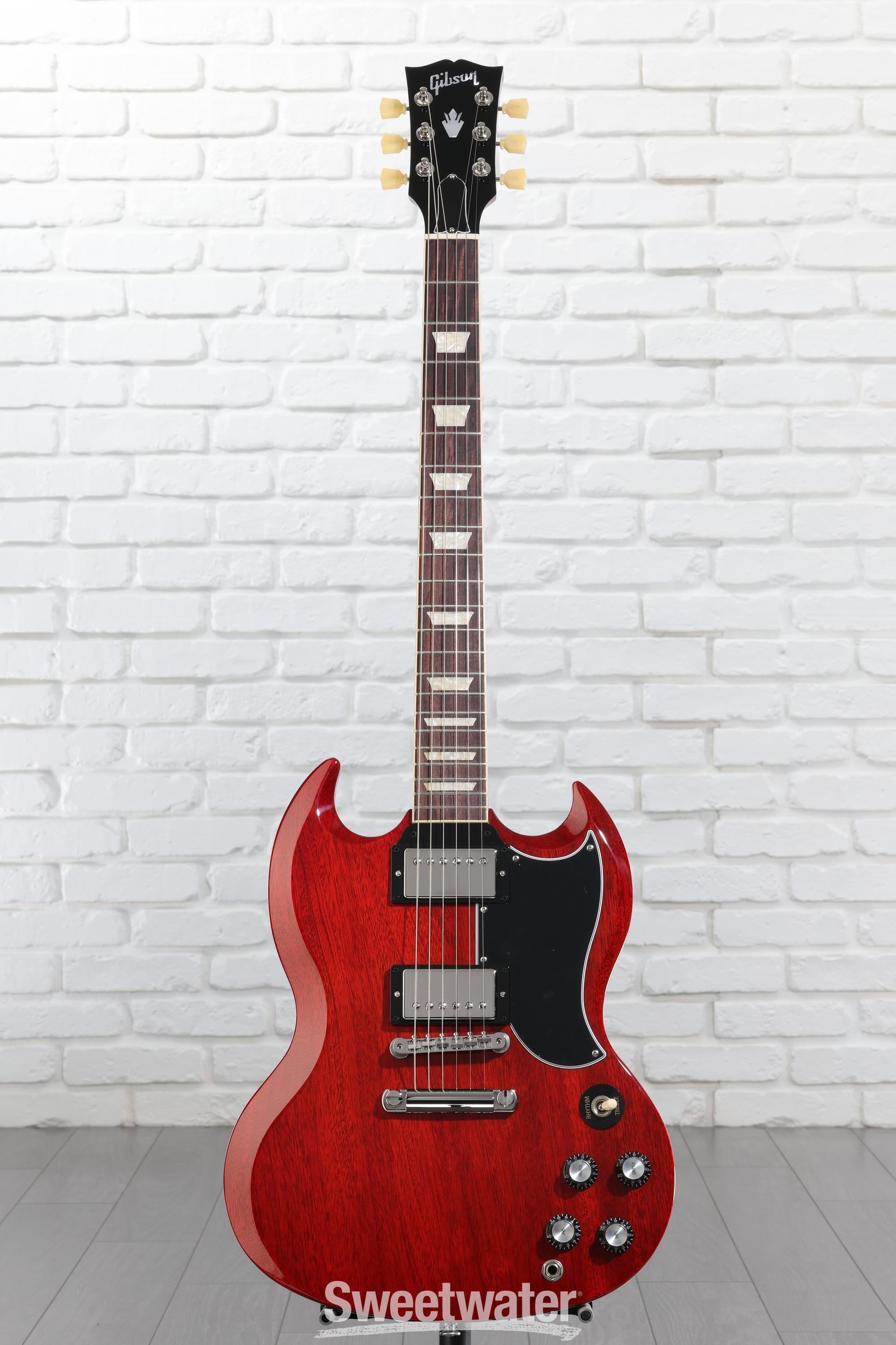 Gibson SG Standard '61 Electric Guitar - Vintage Cherry | Sweetwater