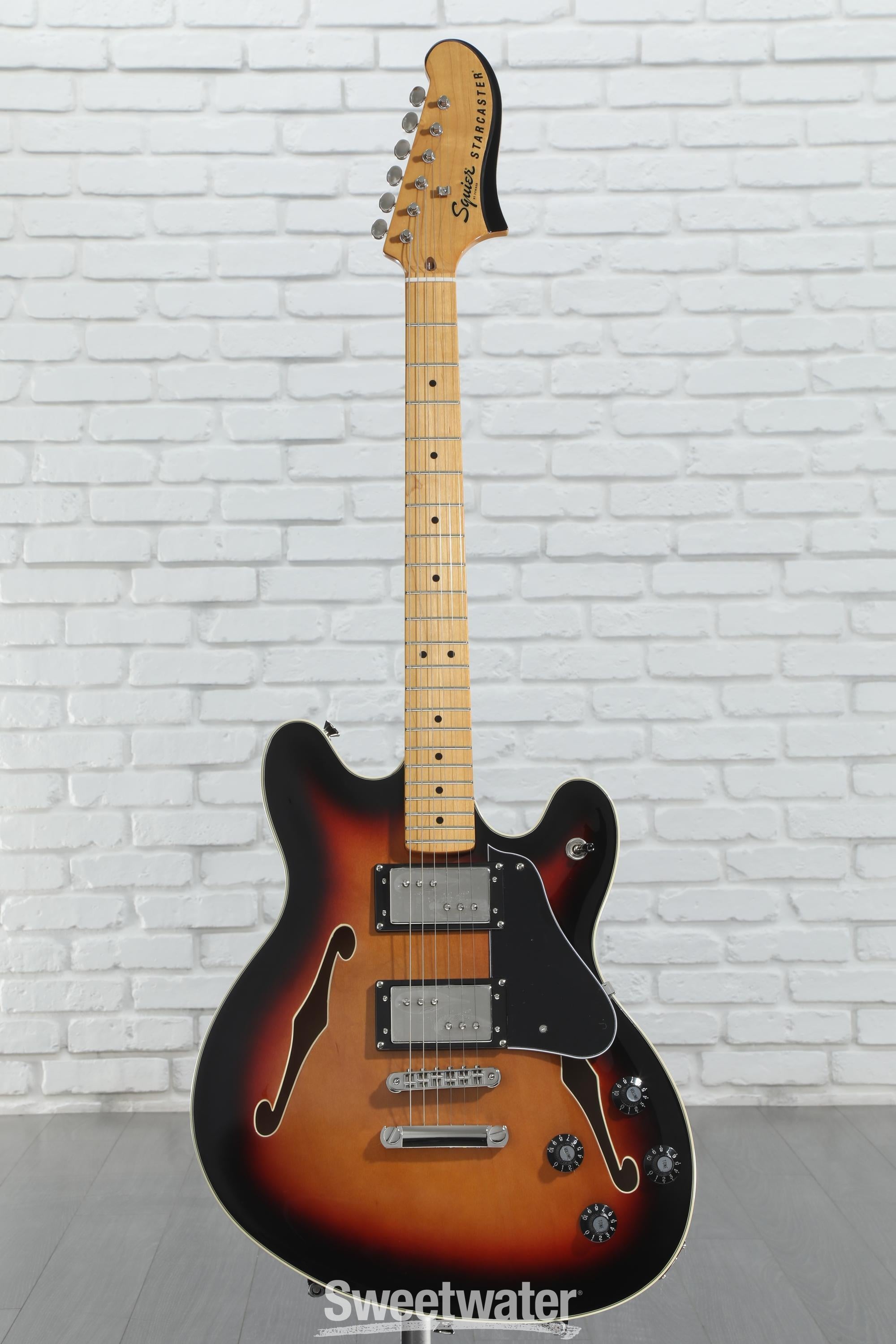 Squier by Fender Affinity Series Starcaster Deluxe Sienna