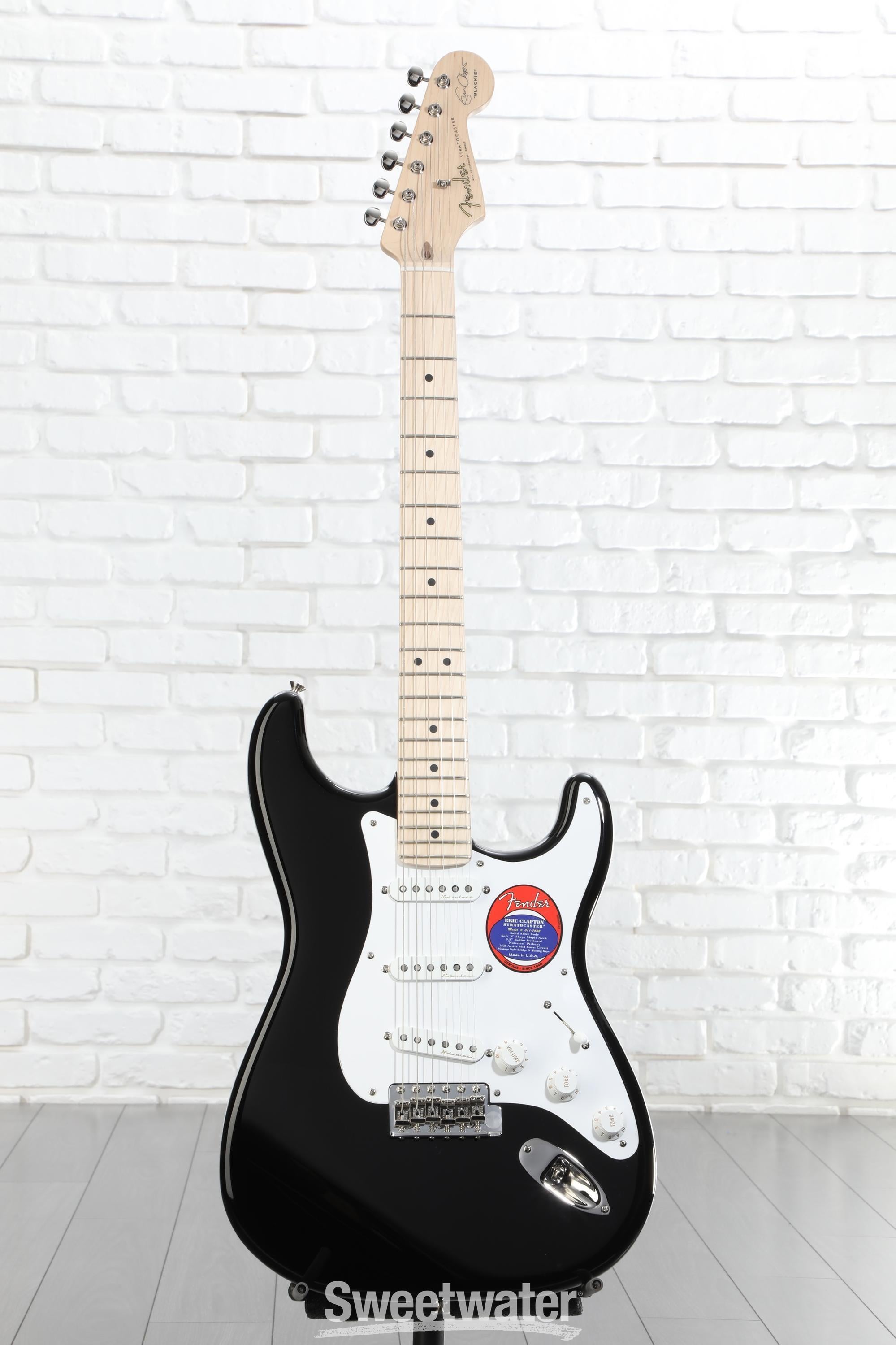 Fender Eric Clapton Stratocaster - Black with Maple Fingerboard