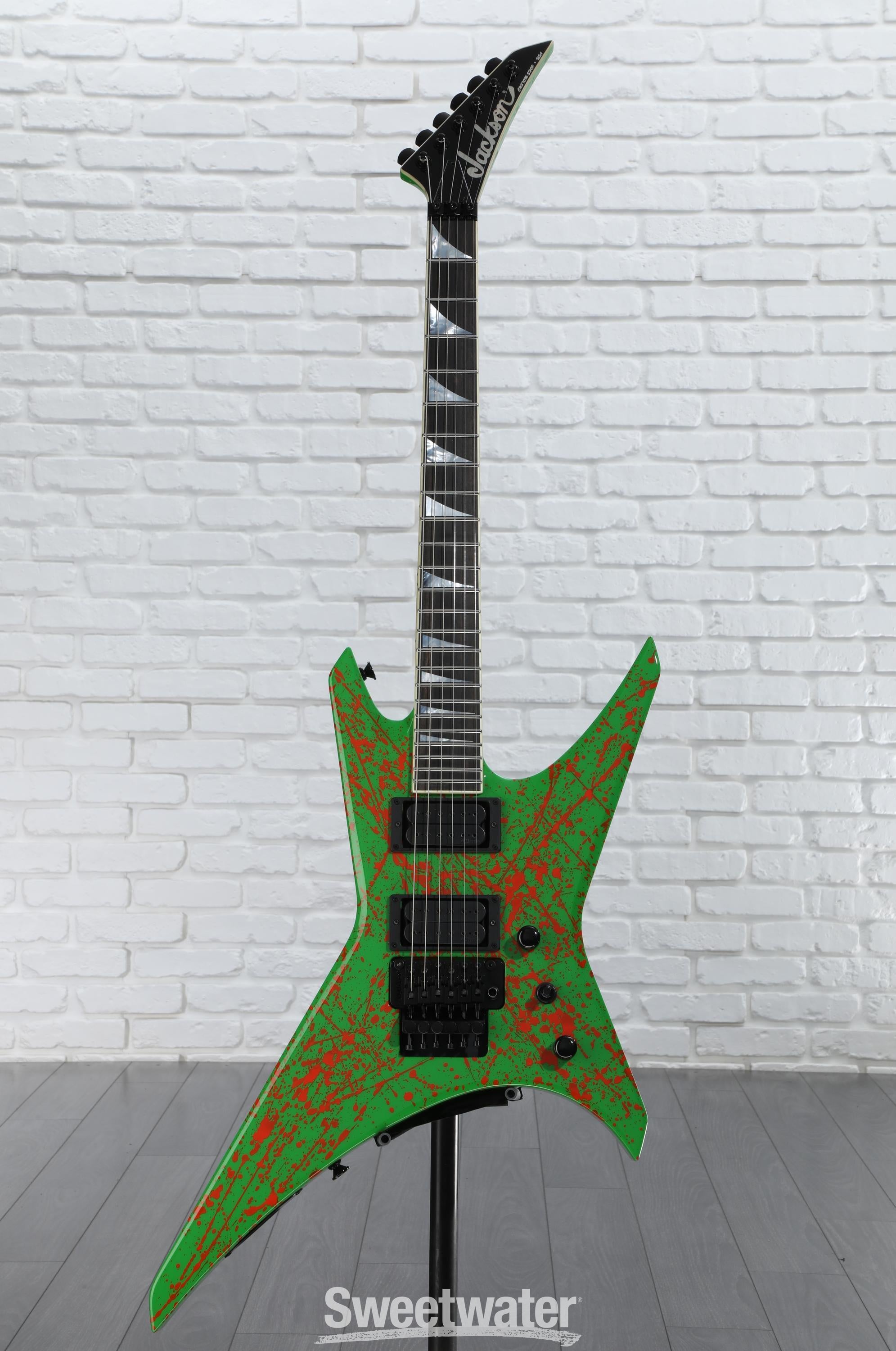 Jackson USA Custom Shop Warrior Electric Guitar - Slime Time