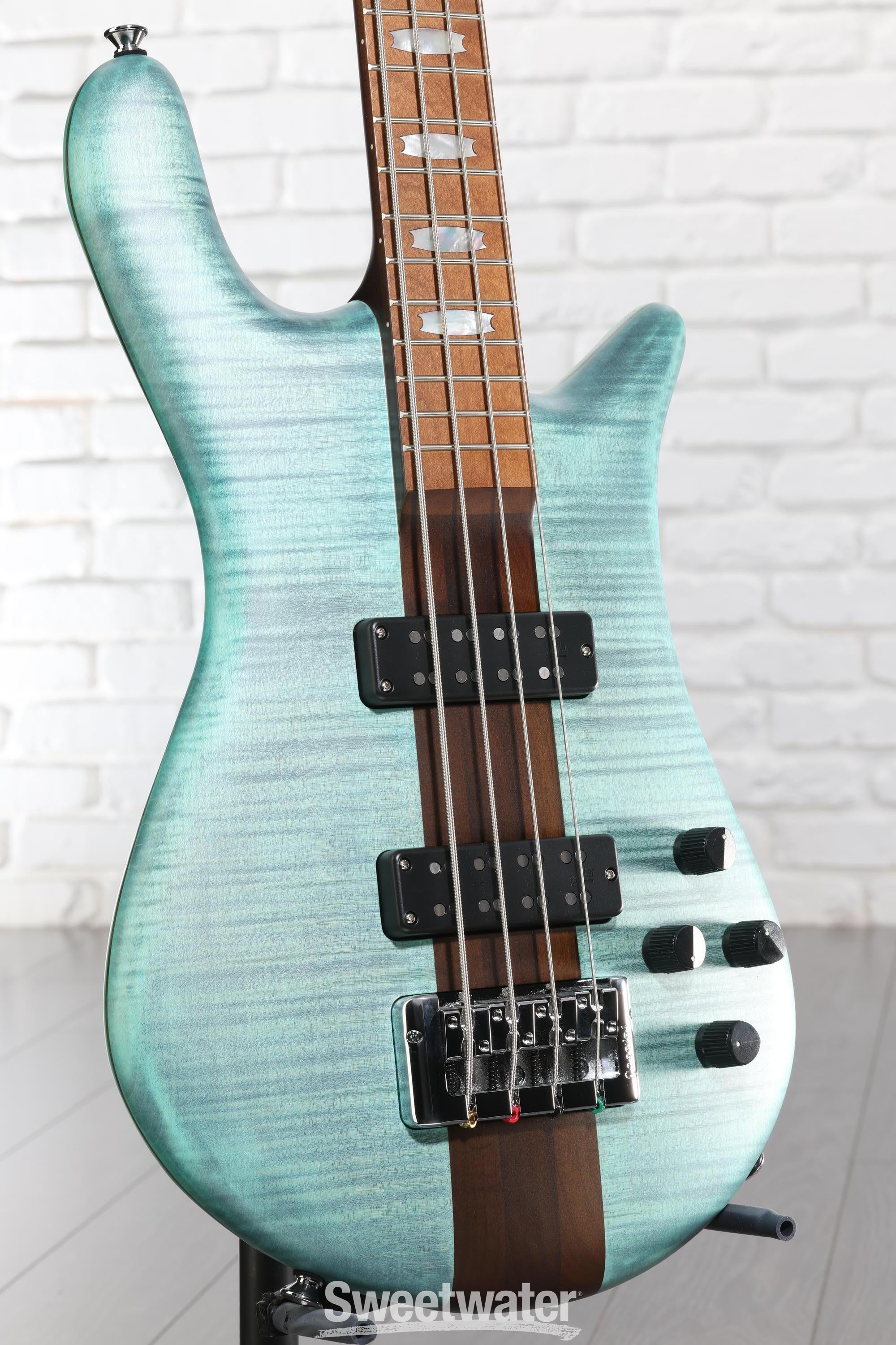Photo of Spector Euro 4 RST Bass Guitar - Turquoise Tide
