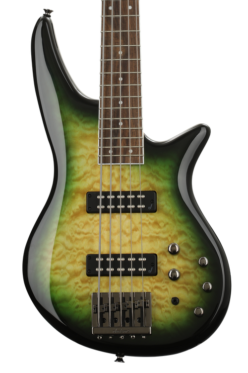 Jackson Spectra JS3QV Bass Guitar - Alien Burst | Sweetwater