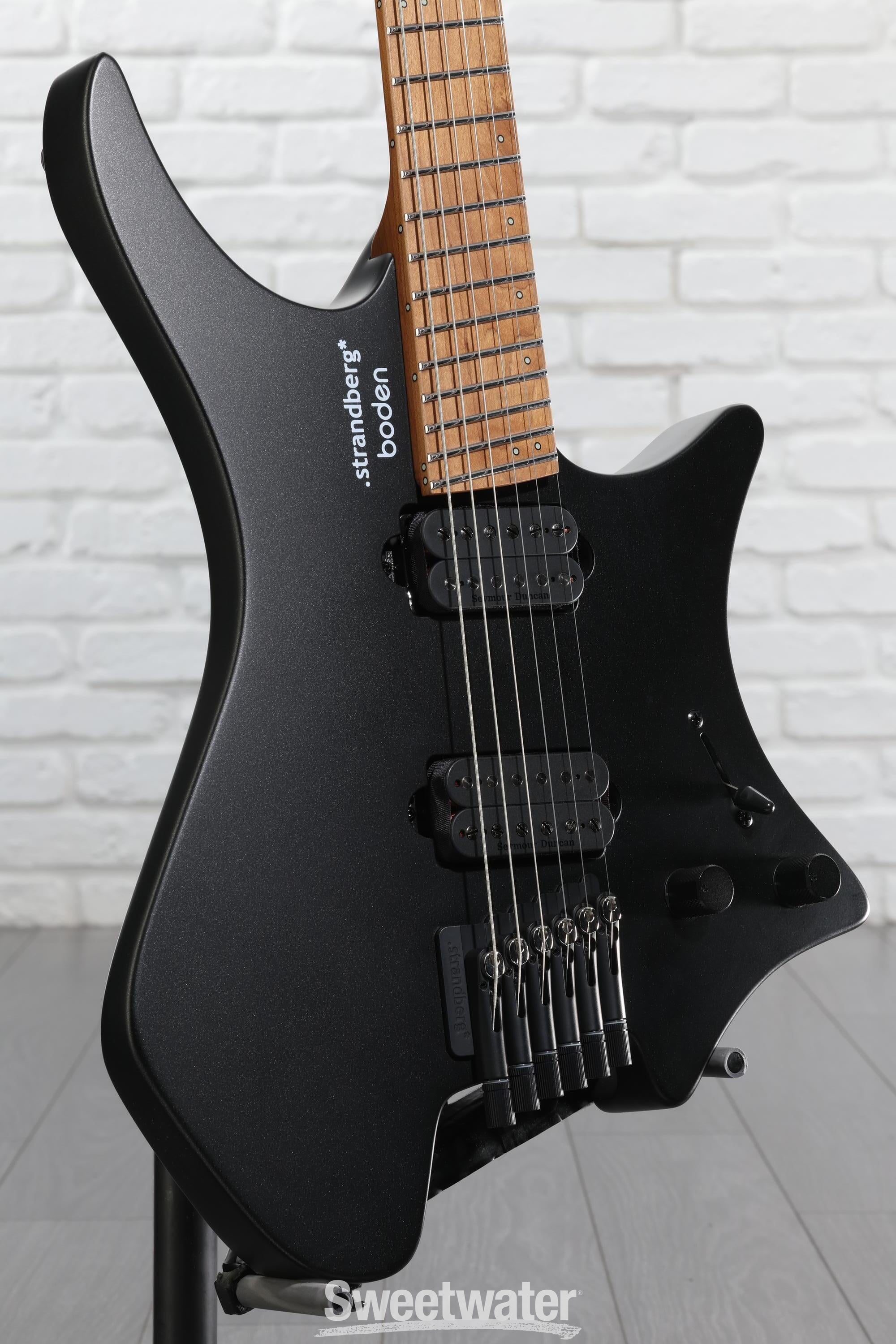 Strandberg Boden Standard N2.6 Electric Guitar - Black Satin