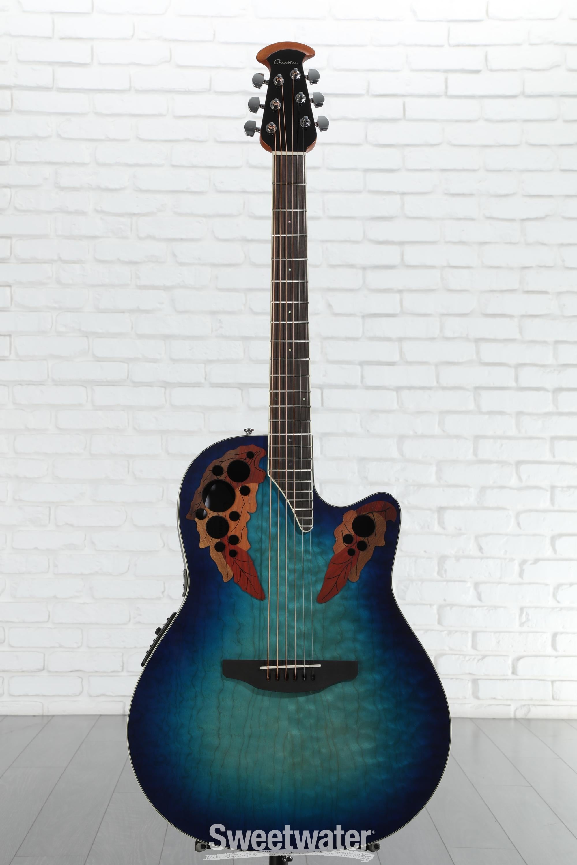 Ovation Celebrity Elite CE48P-RG Super Shallow Acoustic