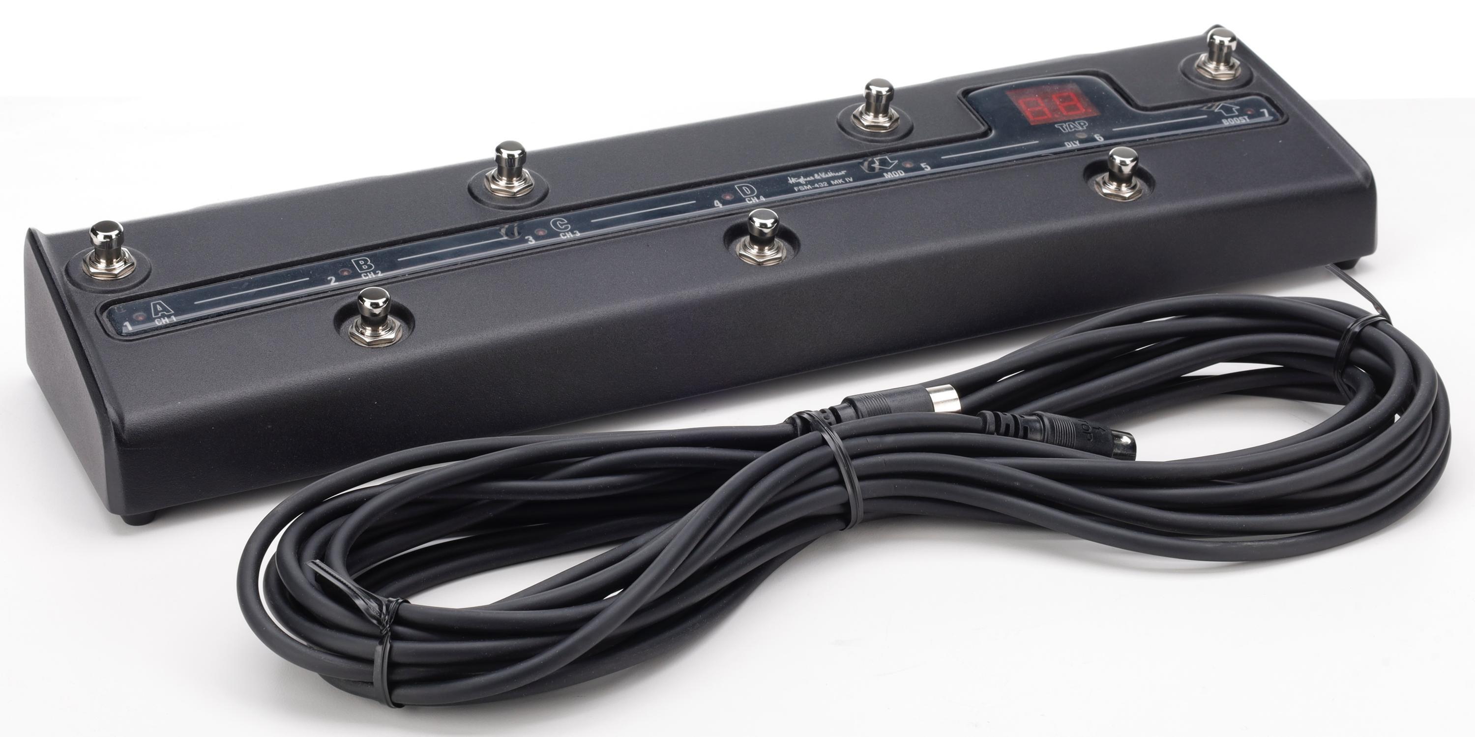 Photo of Hughes & Kettner FSM-432 MK IV MIDI Board Foot Controller