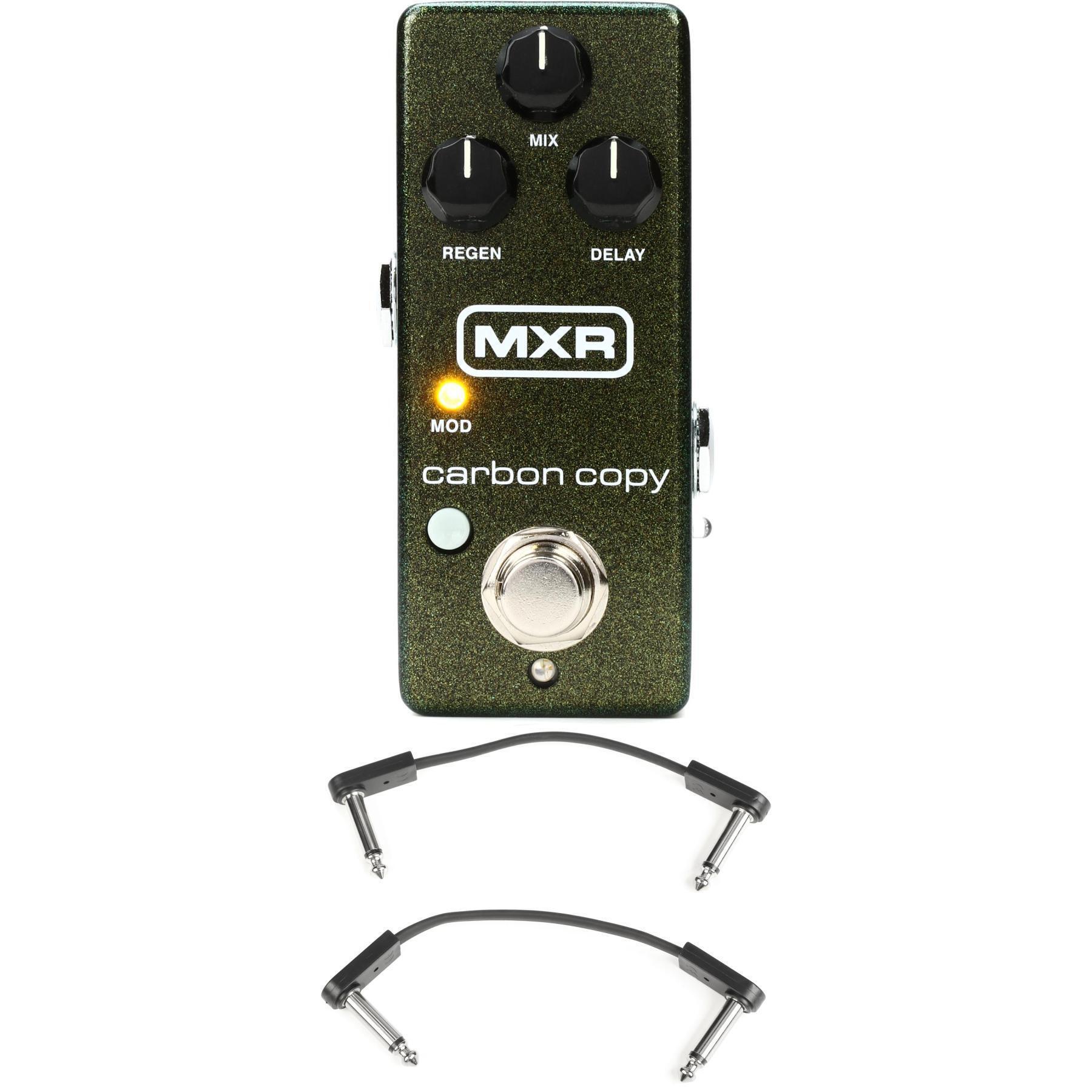 MXR Timmy Overdrive Mini Pedal with EBS Patch Cables