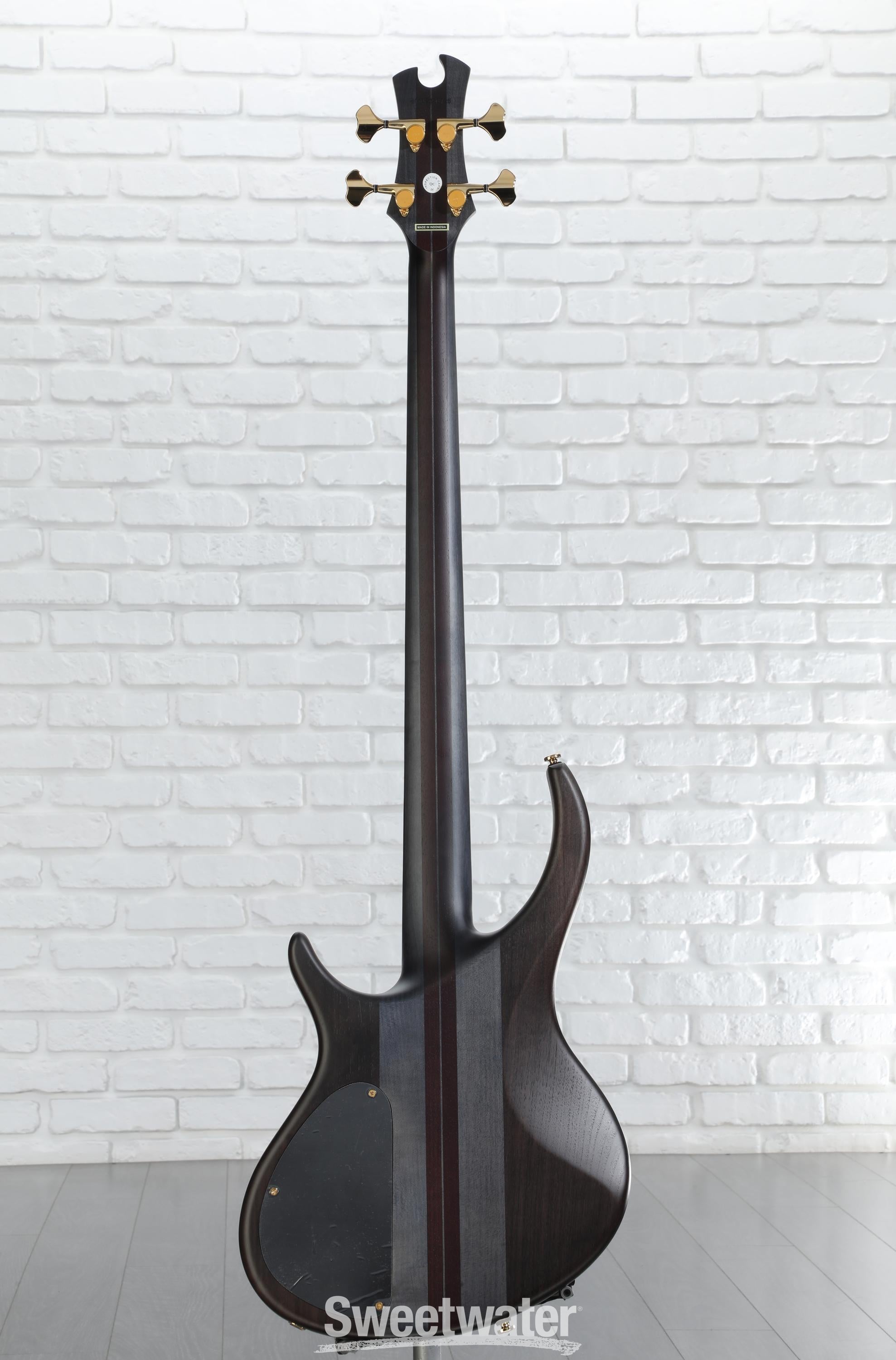 Tobias Classic IV Bass Guitar - Trans Black Satin | Sweetwater