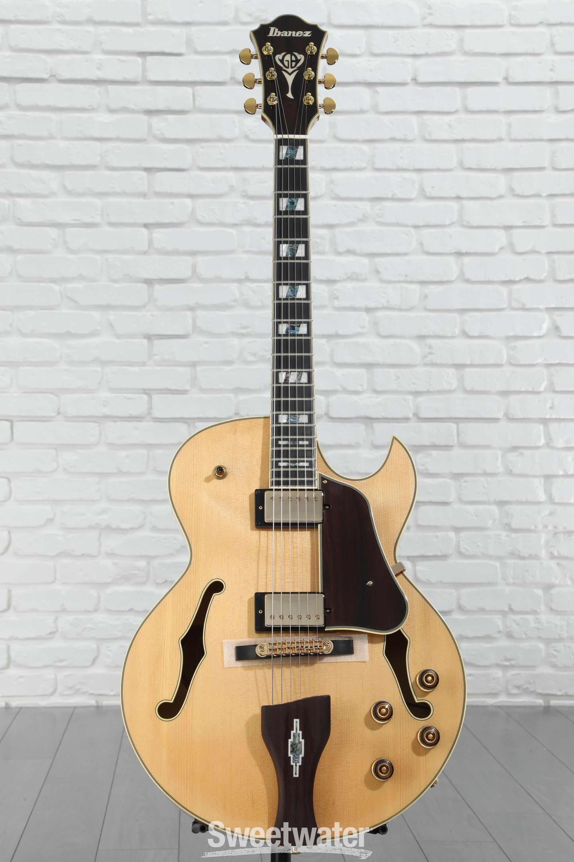 【値下げ】美品　ibanez LGB30 ナチュラル　フルアコ 値下げ】美品 ibanez LGB30 ナチュラル フルアコ Ibanez