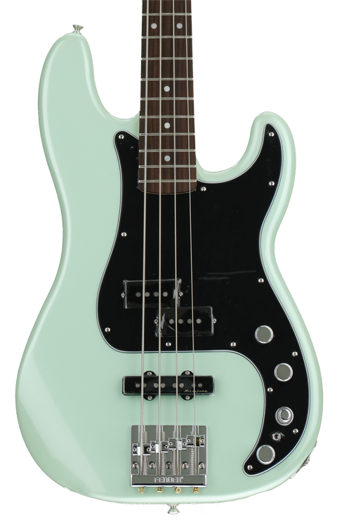 ベース Fender MEXICO Deluxe P-Bass Special Fender Deluxe P-Bass Special Black With Bag - Used