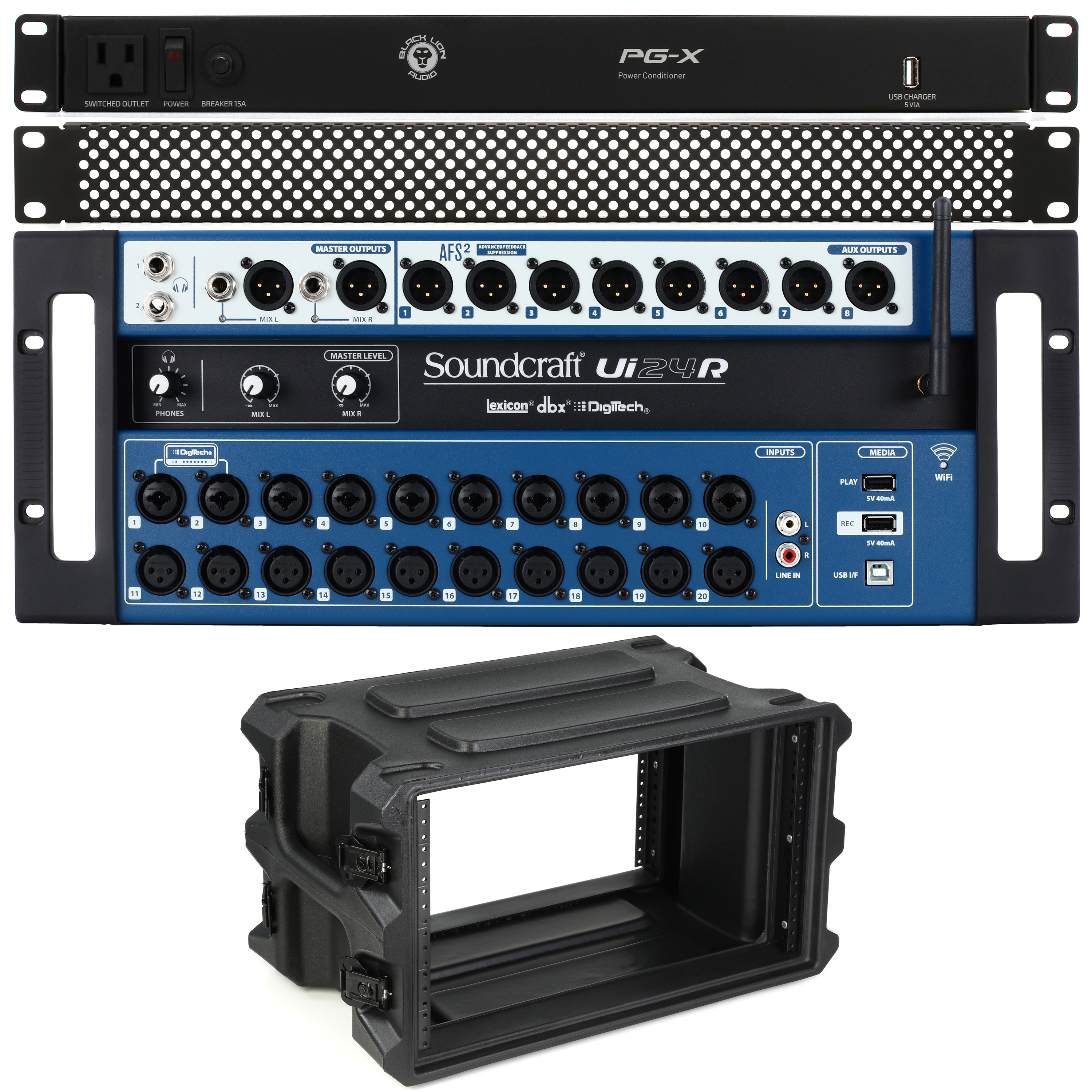 Soundcraft Ui24R 24-channel Remote-controlled Digital Mixer Soundcraft Ui24R 24-channel Remote-controlled Digital Mixer