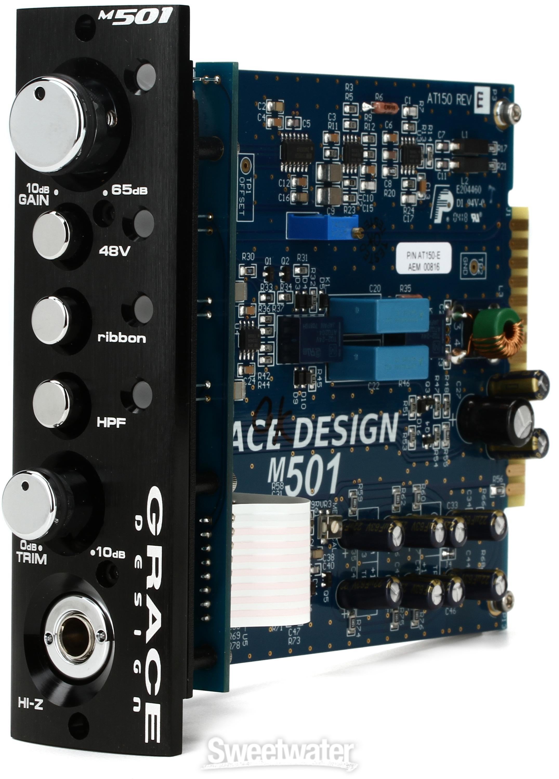 Grace Design m501 500 Series Microphone Preamp | Sweetwater