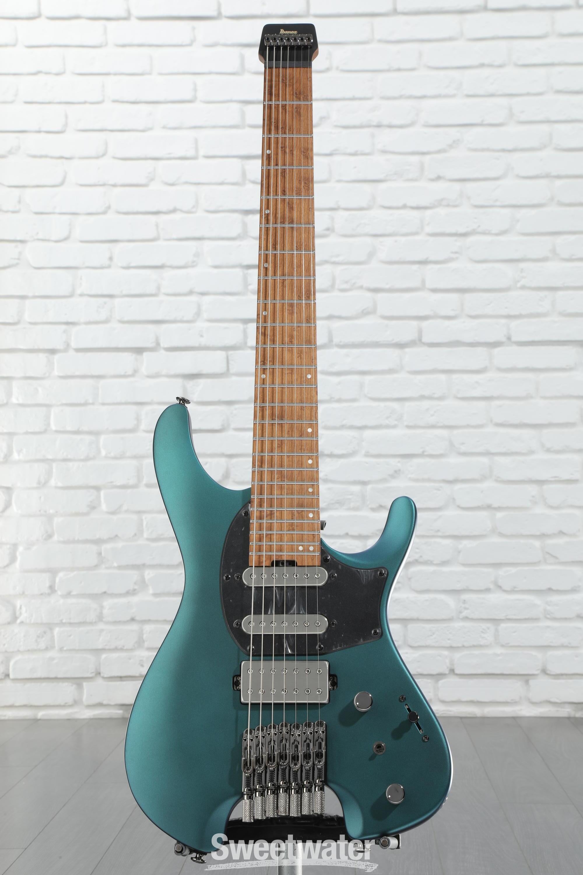 Ibanez Q547 7-string Electric Guitar - Blue Chameleon