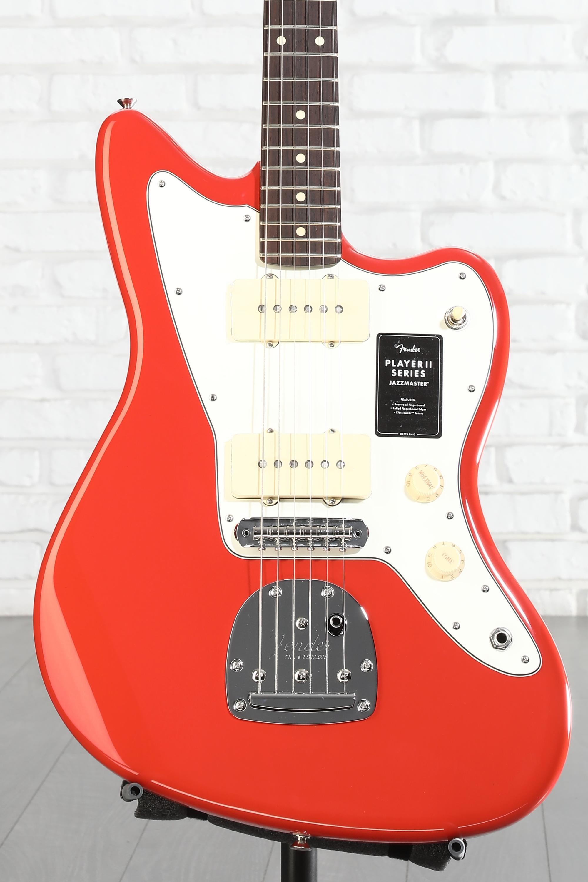Fender Player II Jazzmaster Electric Guitar - Coral Red | Sweetwater