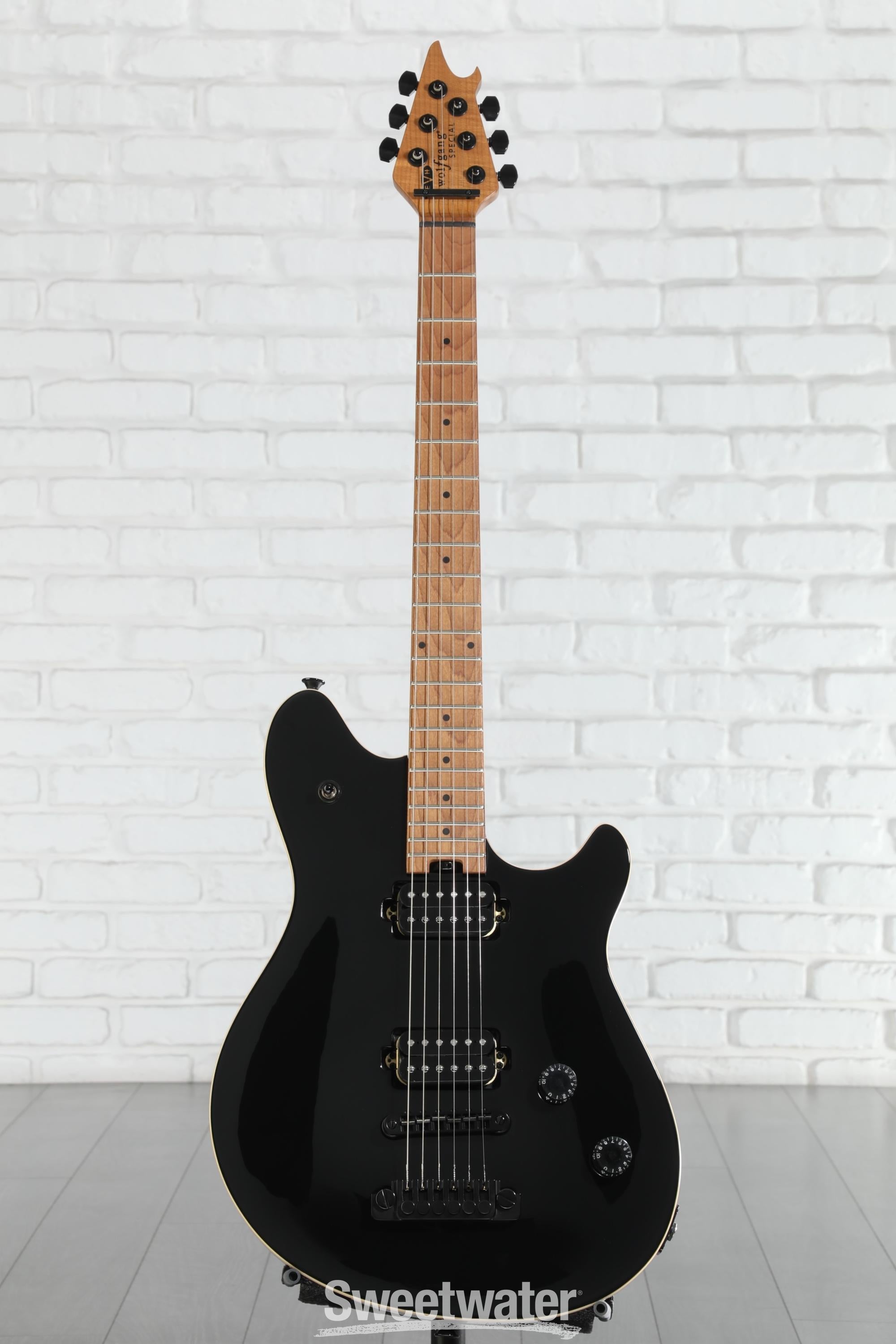 EVH Wolfgang Special Tuna-Matic Electric Guitar - Gloss Black