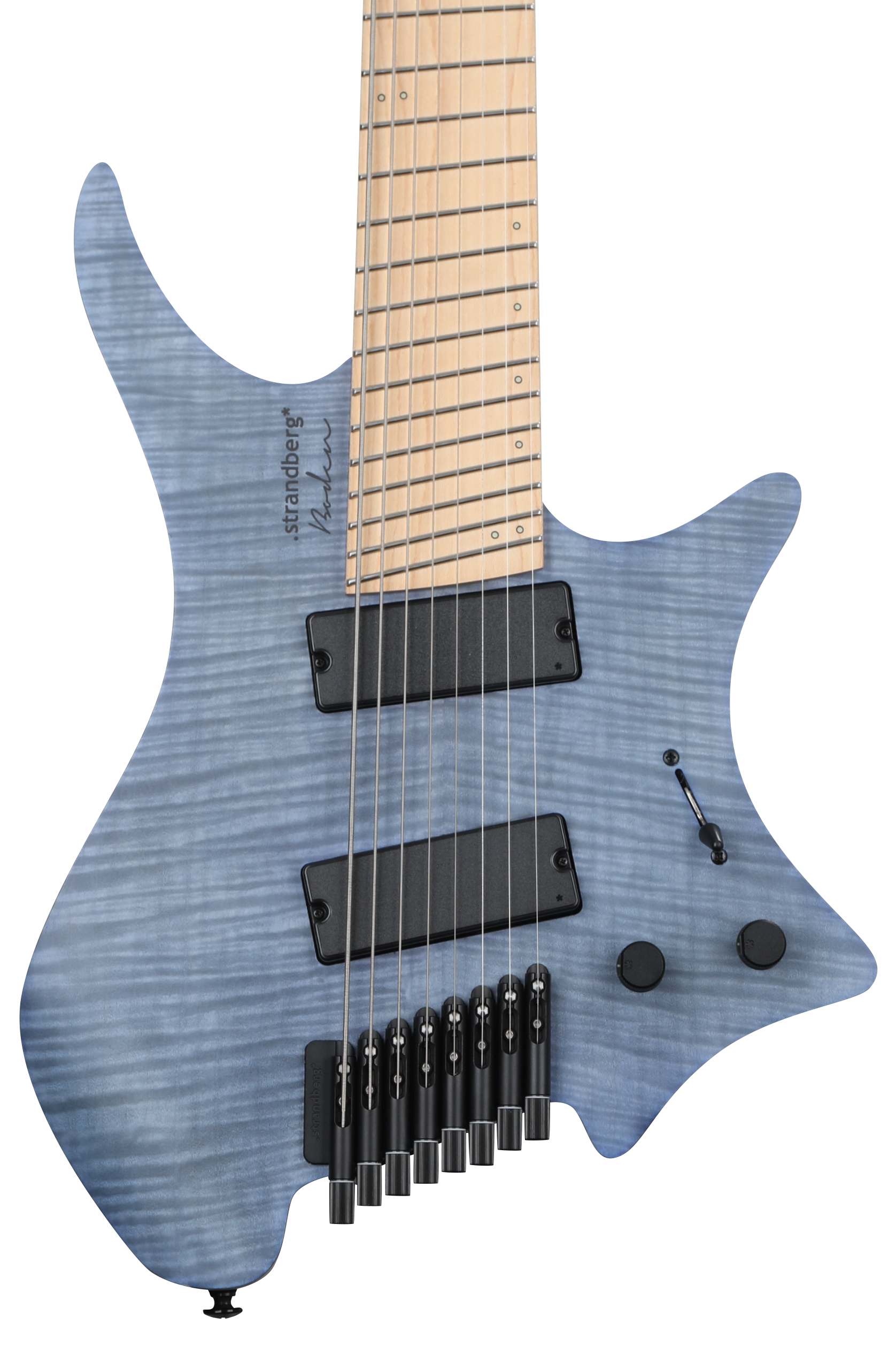 Strandberg Boden Standard NX 8 Electric Guitar - Trans Blue