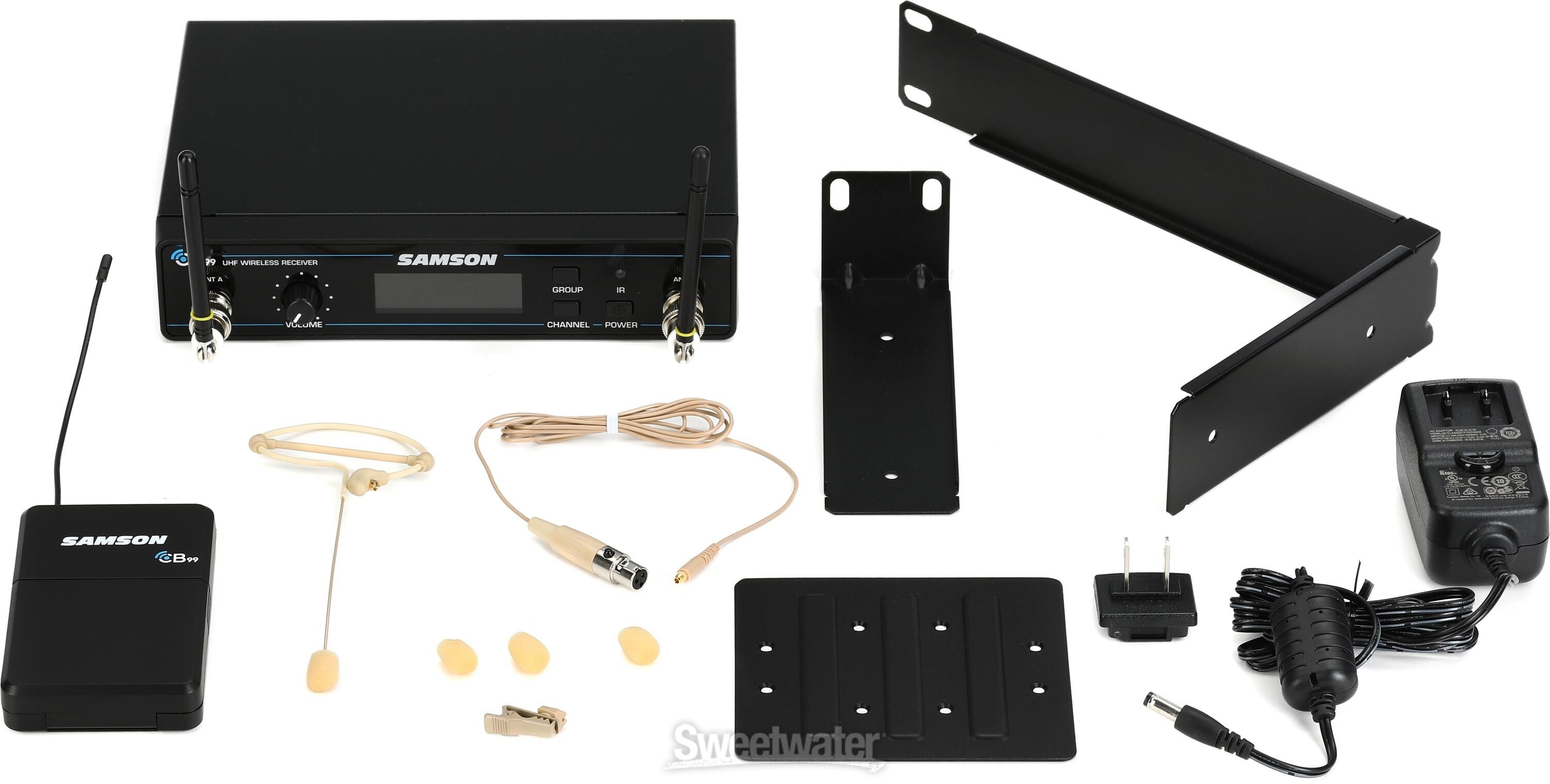 Samson Concert 99 Earset Wireless System - D Band | Sweetwater