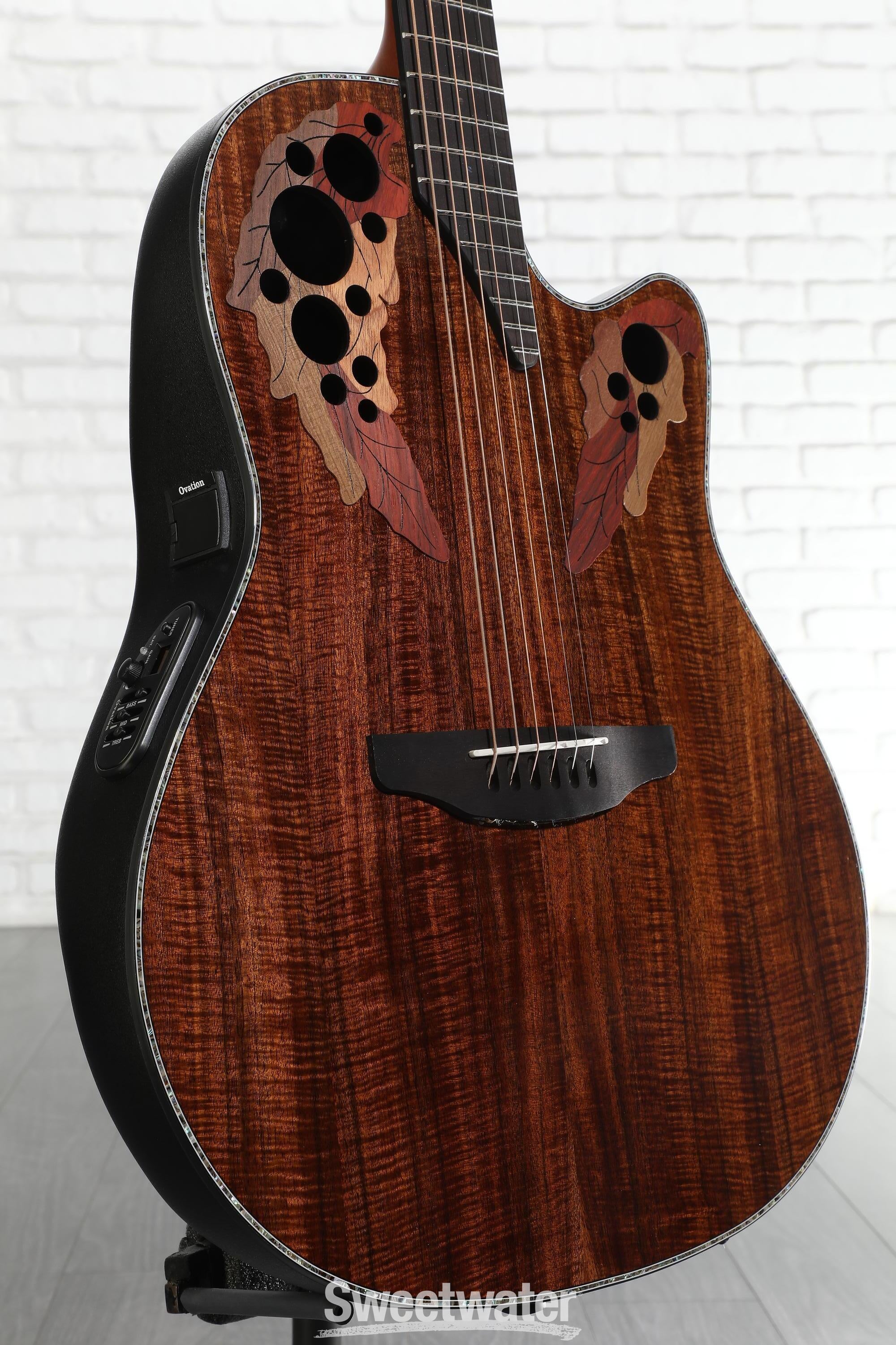 Ovation Celebrity Elite Plus CE44P-FKOA Mid-Depth Acoustic