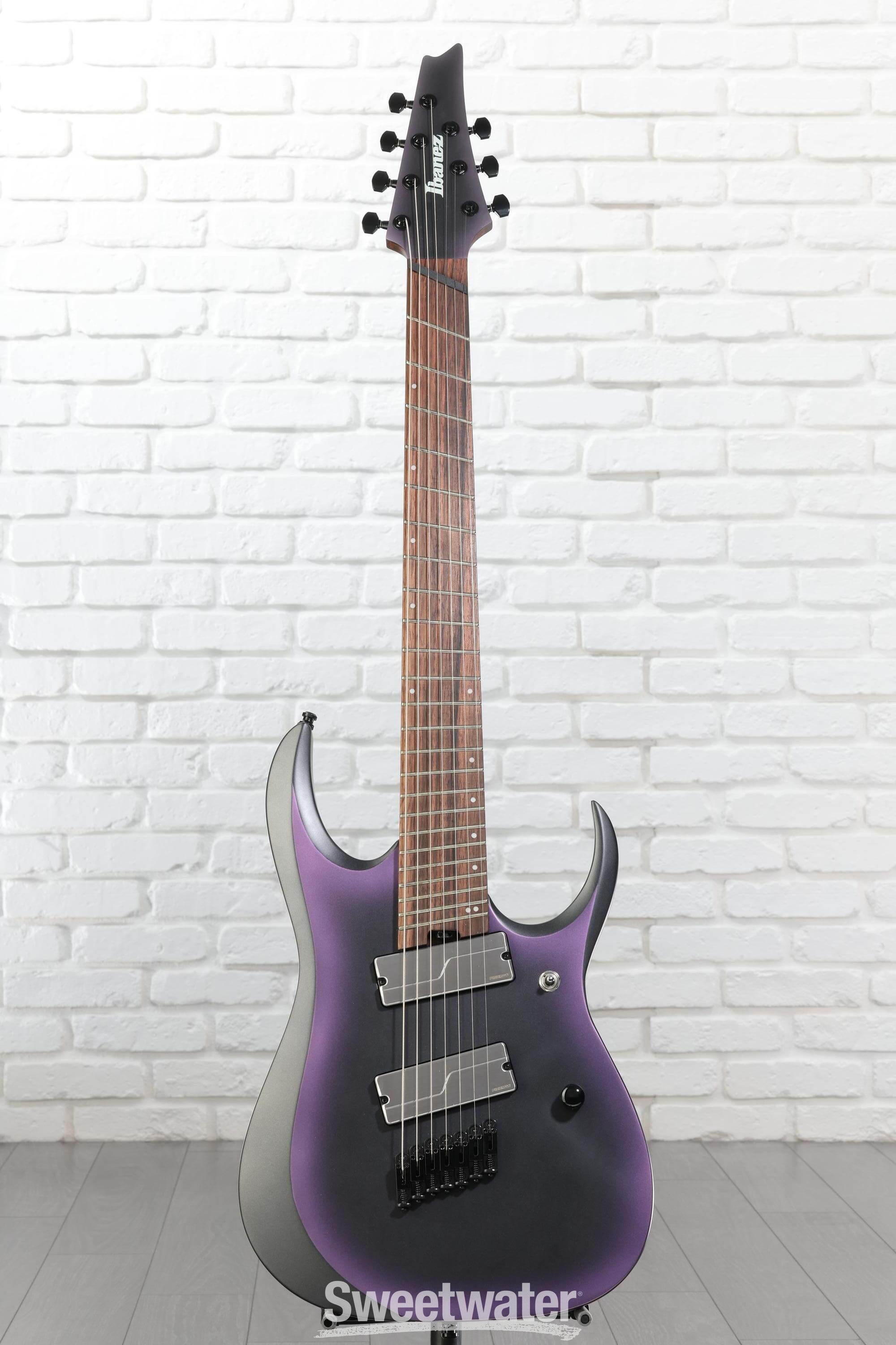 Ibanez Axion Label RGD71ALMS - Black Aurora Burst Matte | Sweetwater