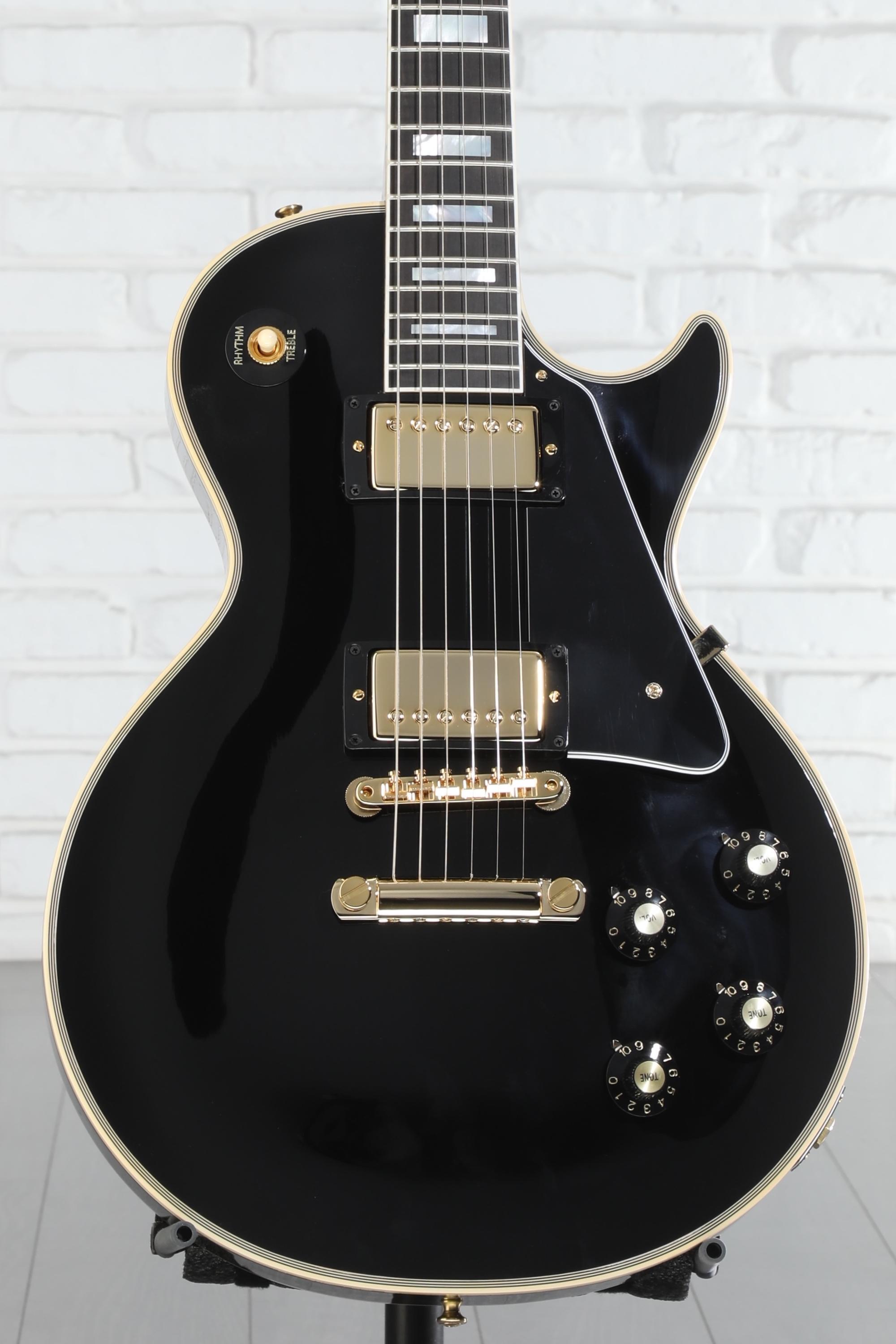 Gibson Custom 1968 Les Paul Custom Reissue Electric Guitar - Ebony