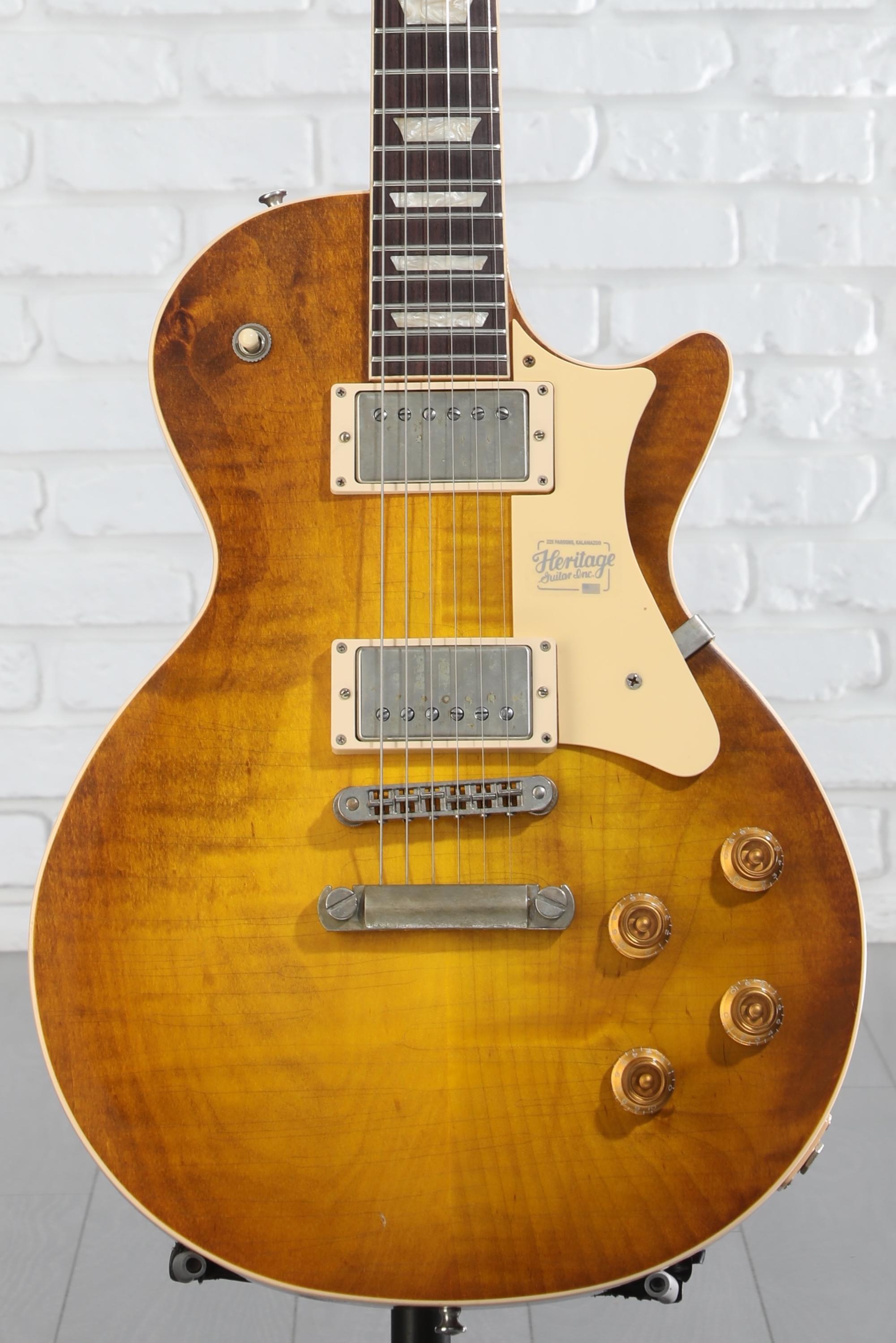 ギター Heritage Custom Shop H-150 Artisan Aged Custom Shop Core Collection H-150 Electric Guitar with Case