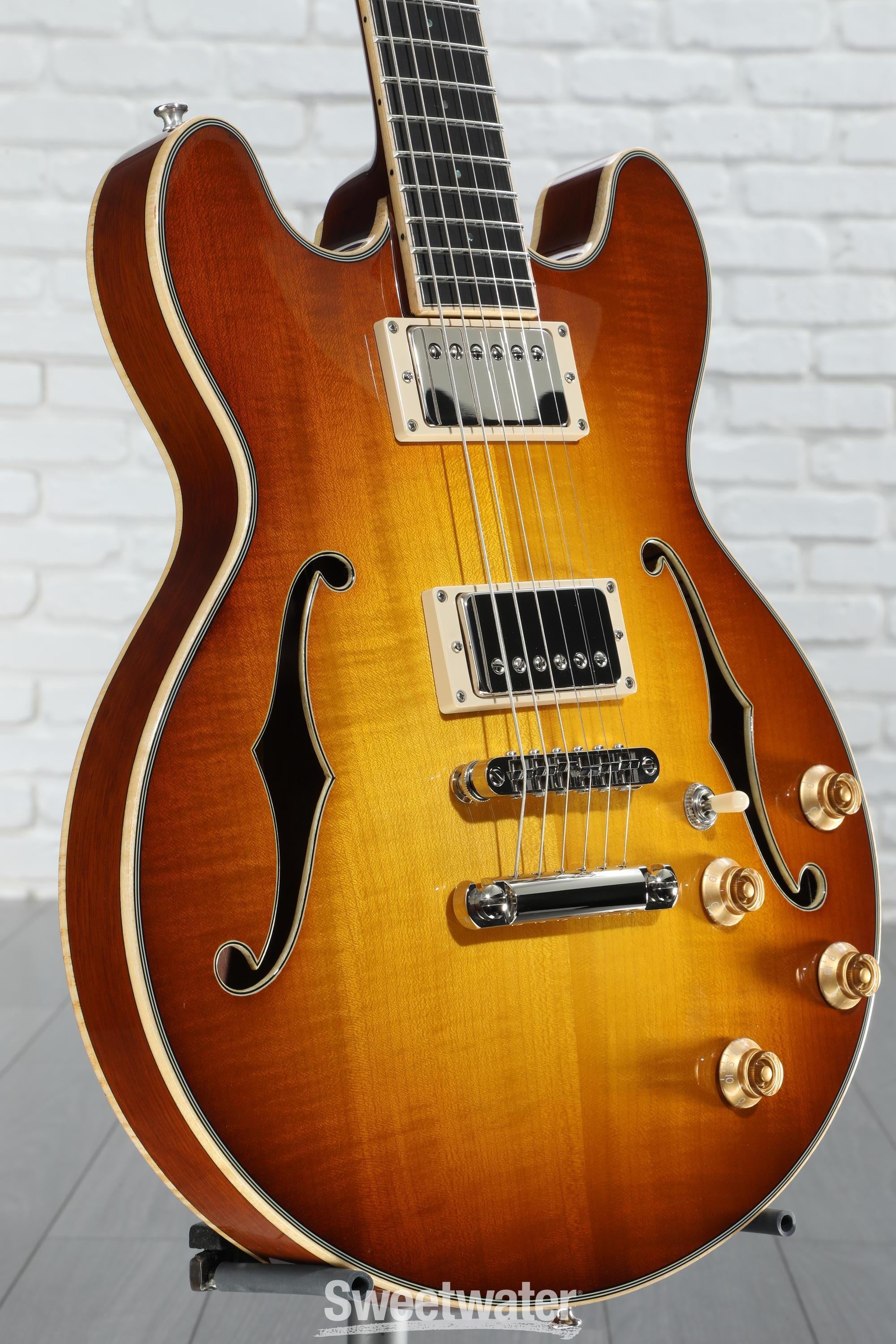 Eastman Guitars T184MX-GB Thinline Semi-hollowbody Electric