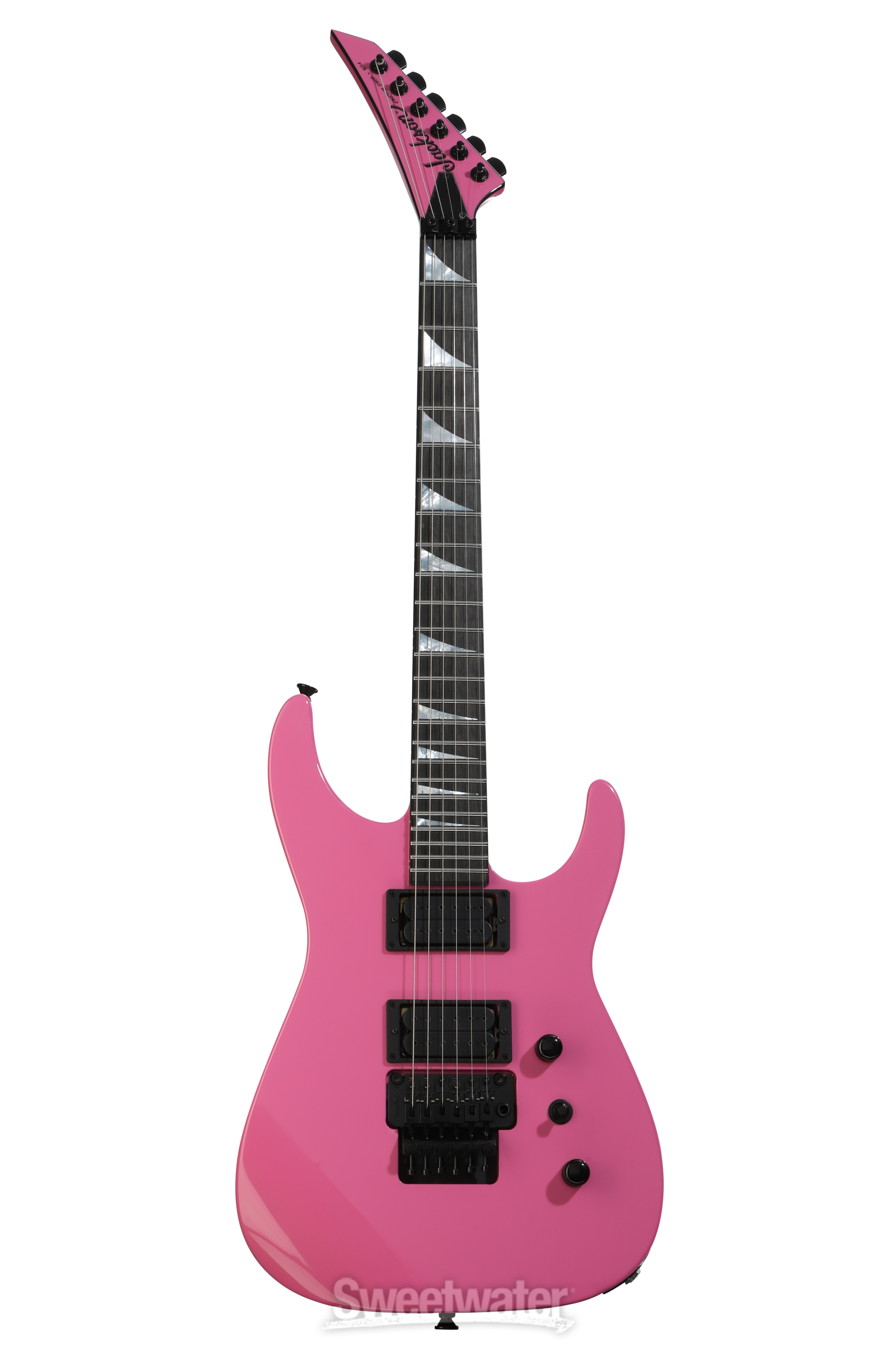 FERNANDES STJ カスタム Jackson風カスタム品 ピンク ギター
