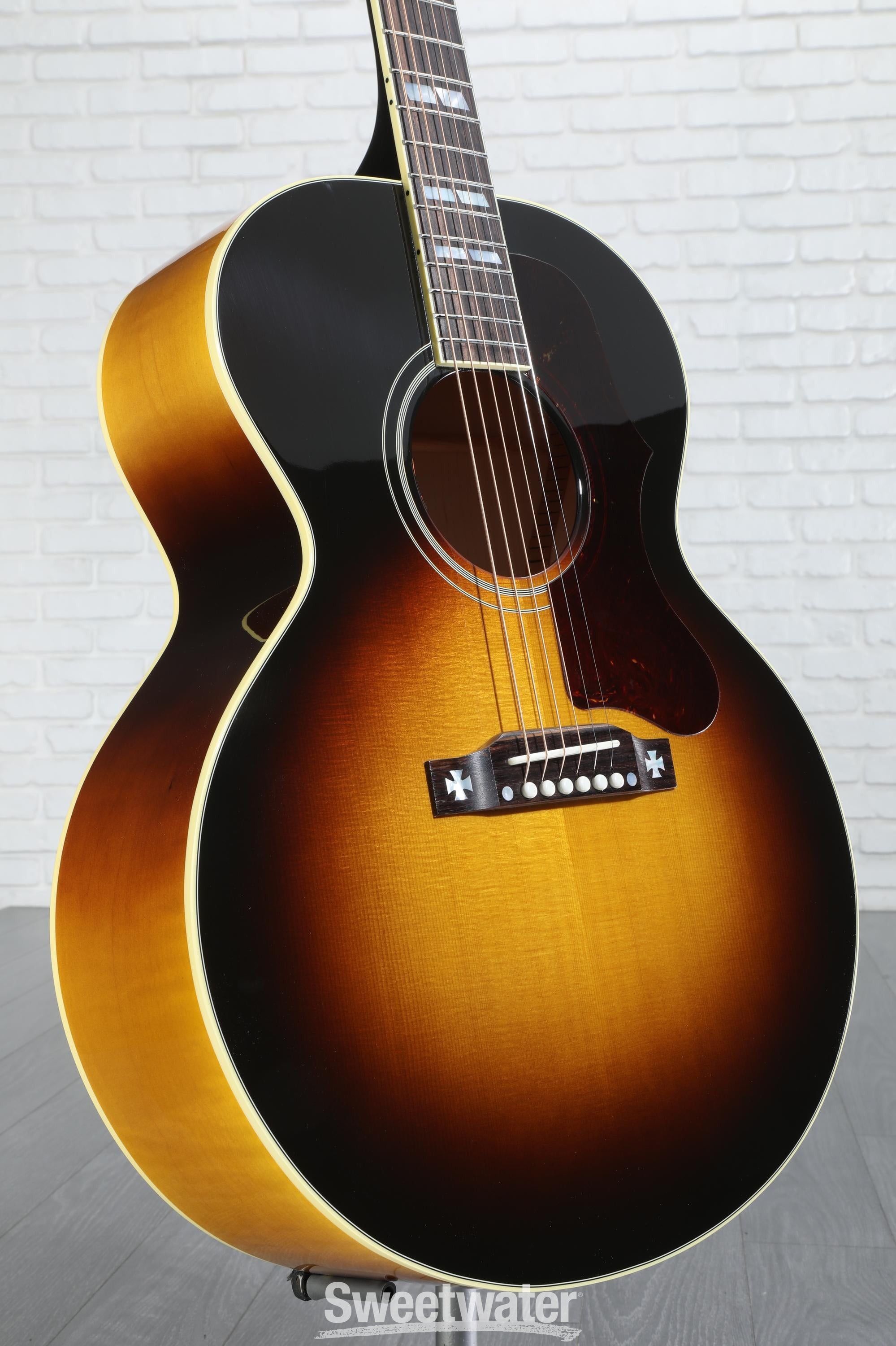 Gibson Acoustic J-185 Original - Vintage Sunburst | Sweetwater