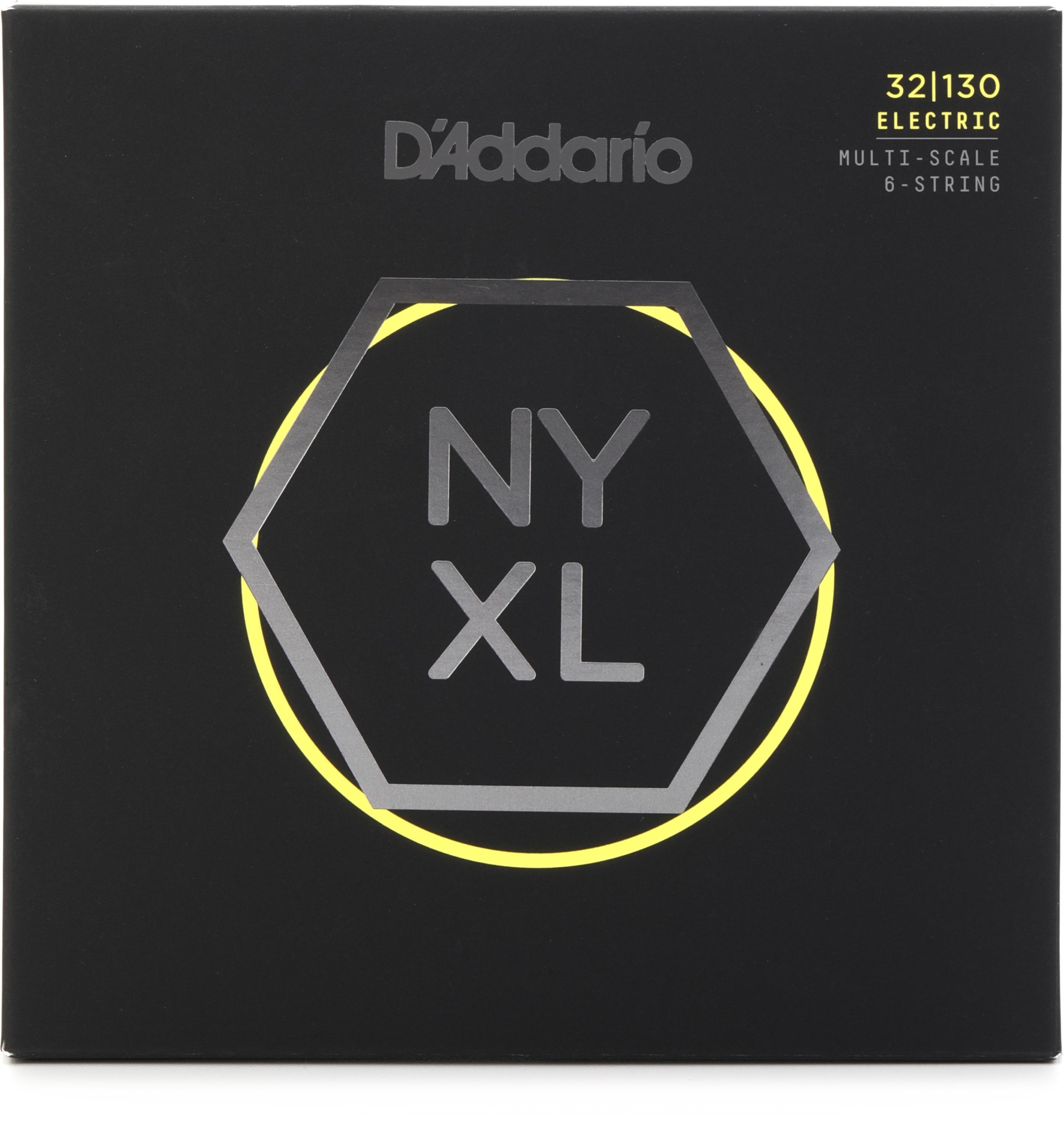 D'Addario NYXL32130MS NYXL Multi-scale 6-string Bass Strings