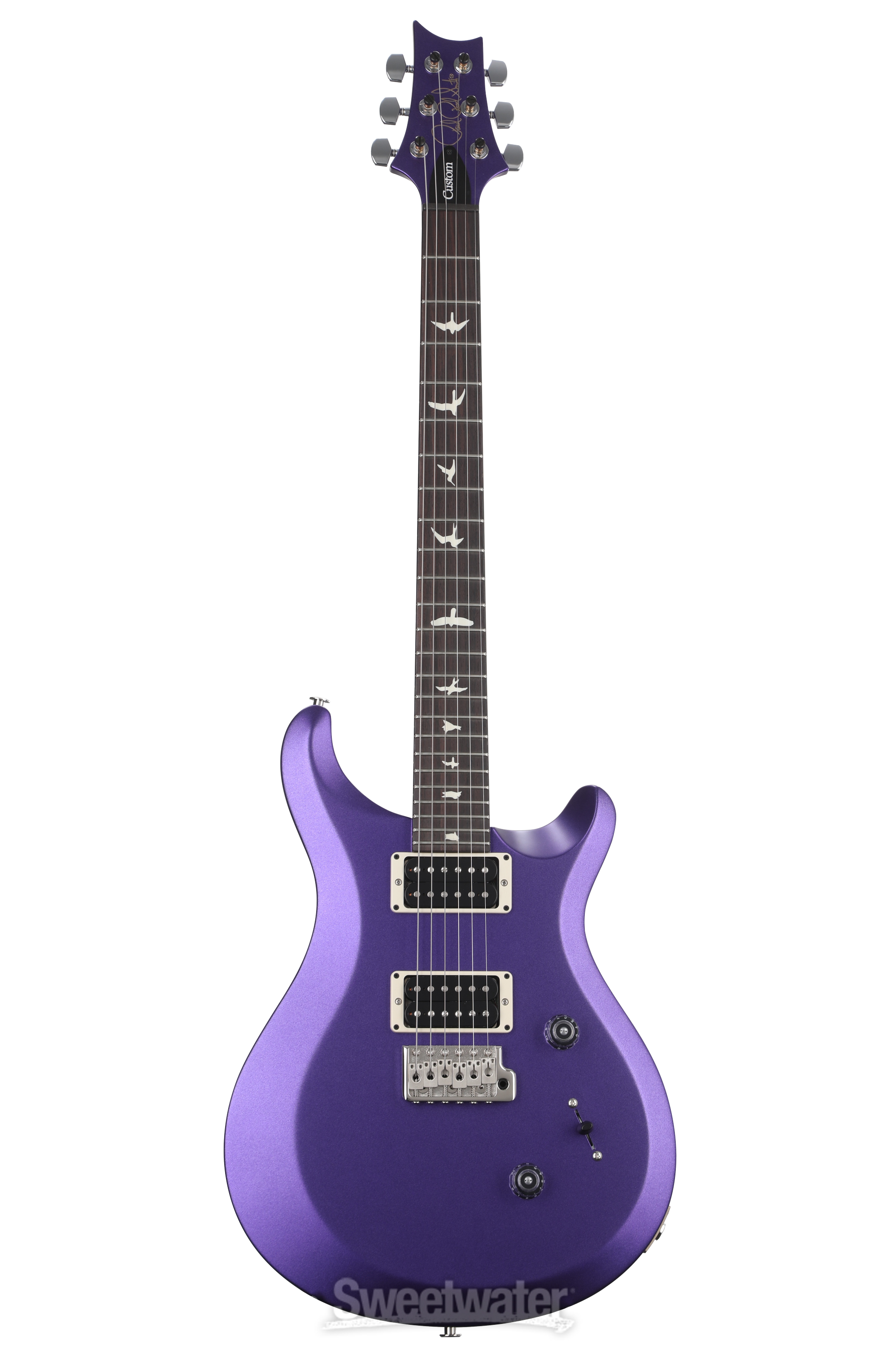 PRS S2 Custom 24 Electric Guitar - Purple Metallic | Sweetwater