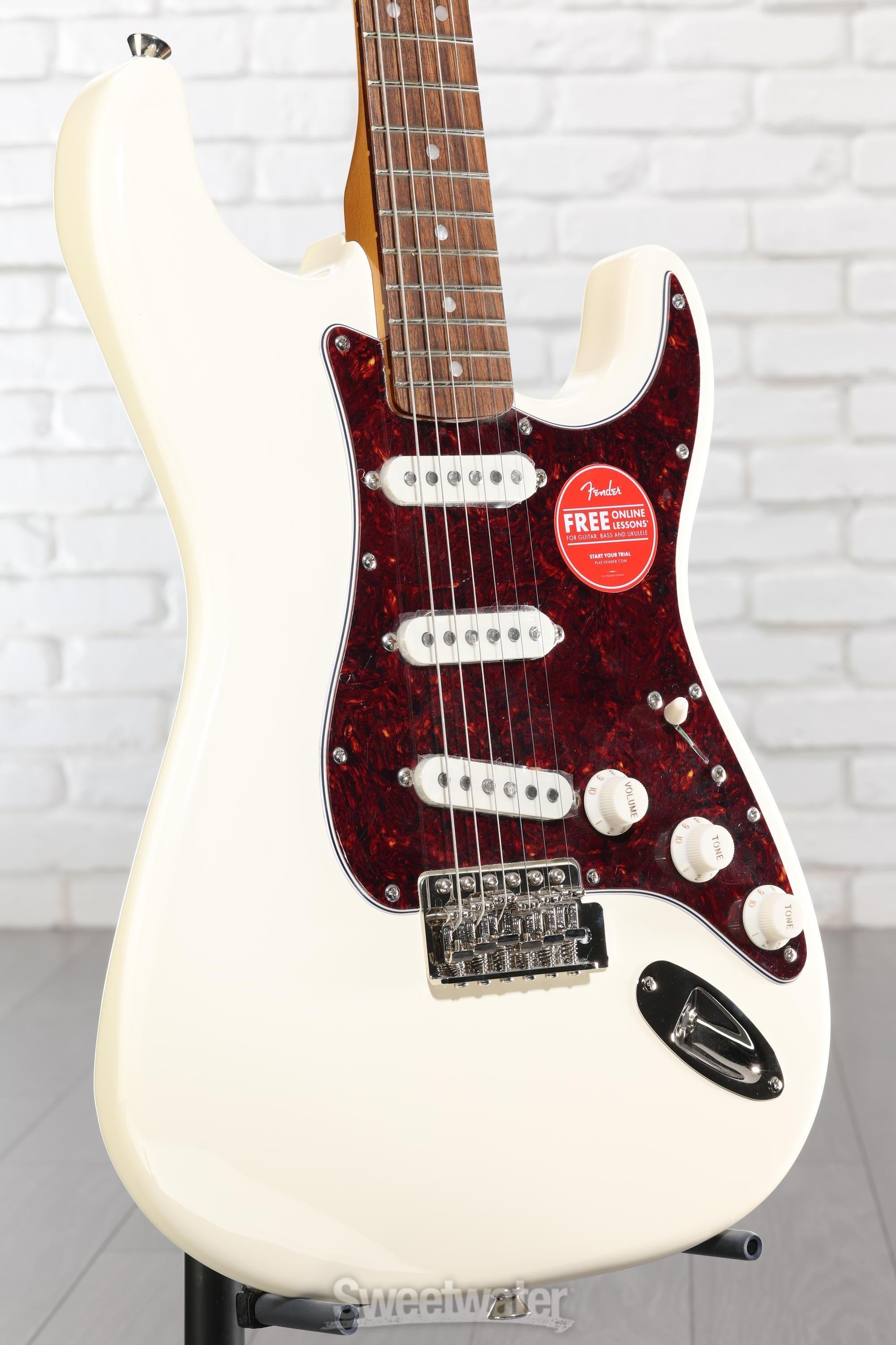 Squier Classic Vibe '70s Stratocaster - Olympic White | Sweetwater