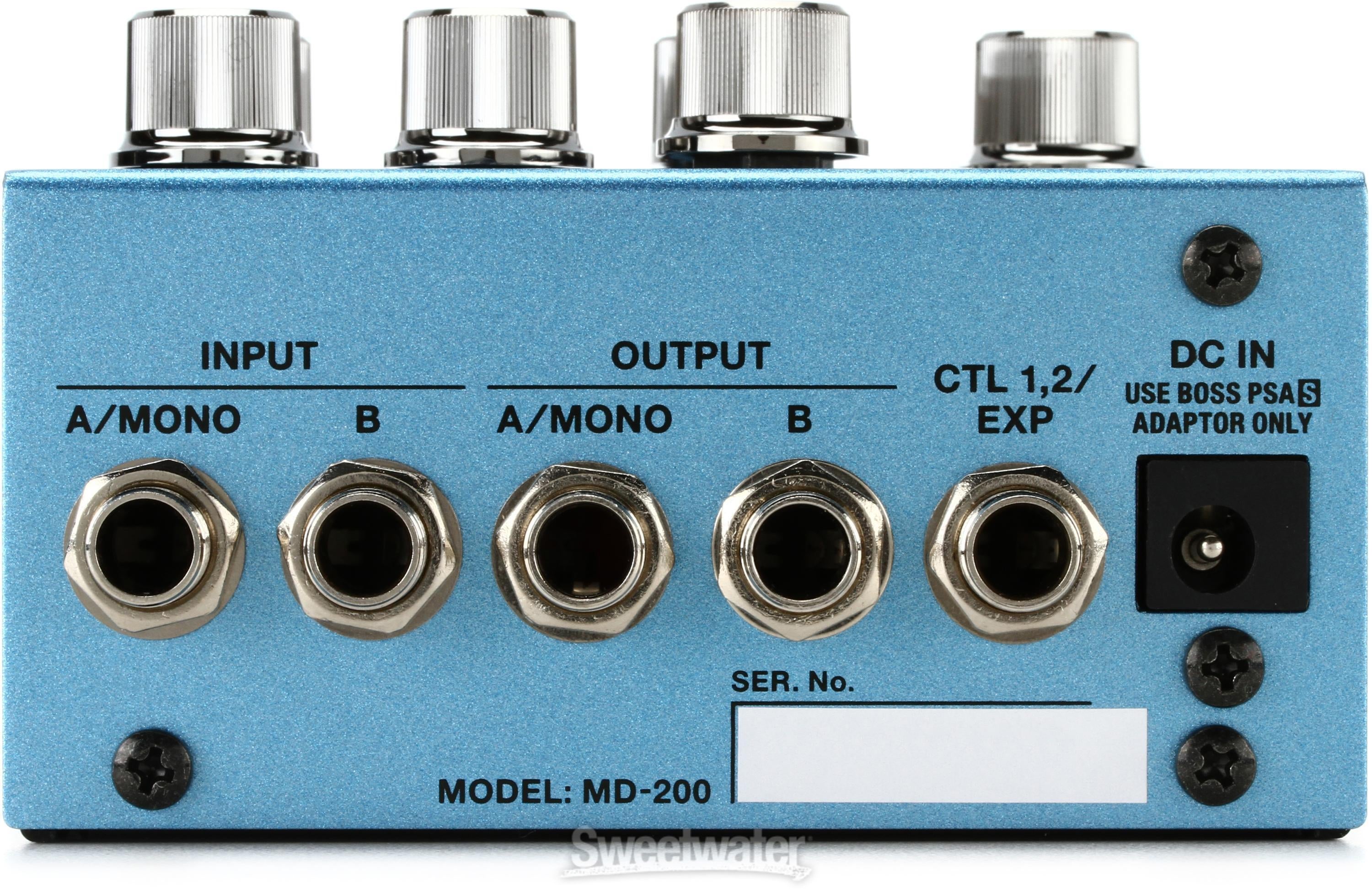 Boss MD-200 Modulation Pedal Reviews | Sweetwater