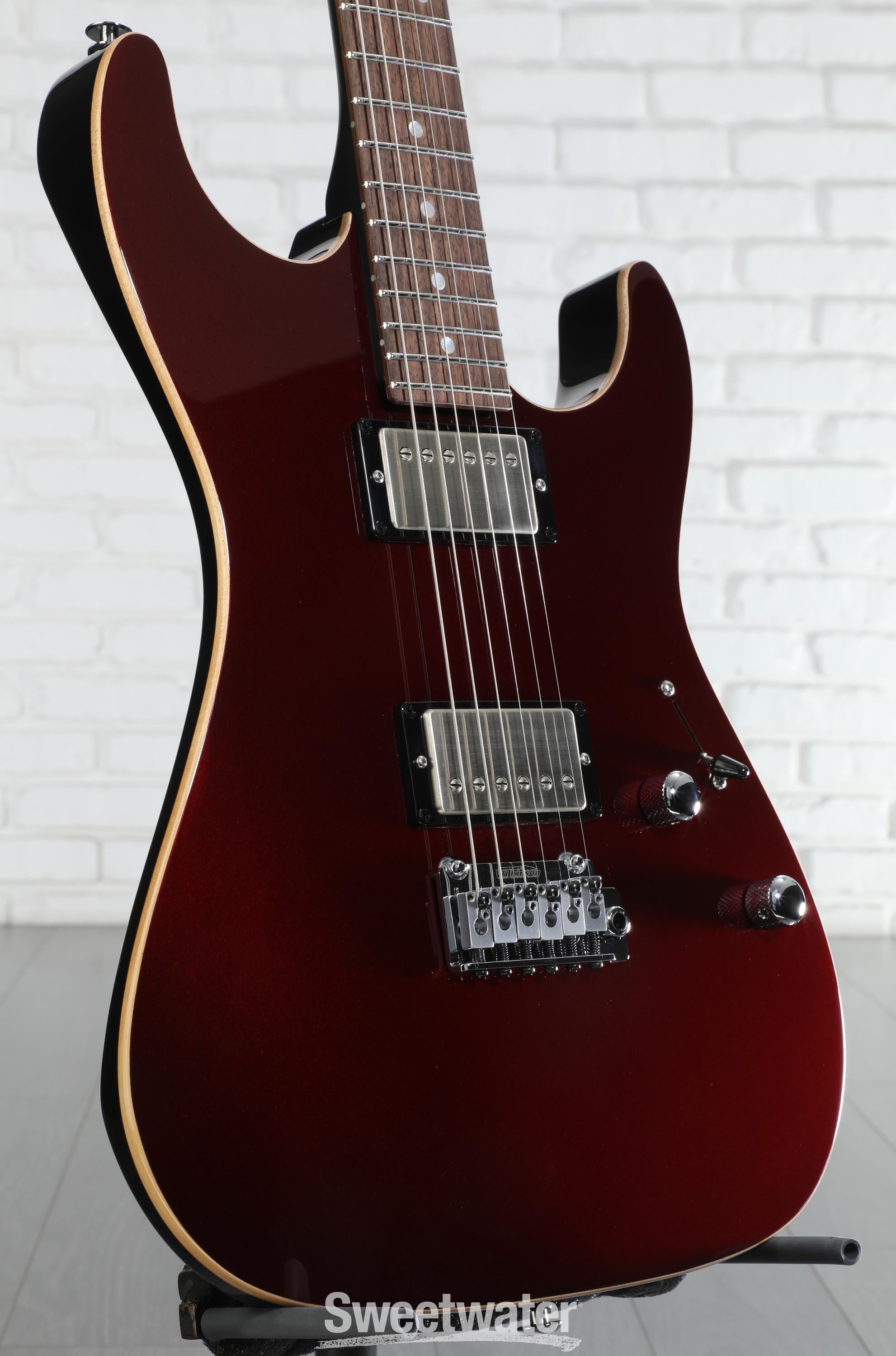 ギター Suhr Pete Thorn Signature Standard Suhr Pete Thorn Signature Standard HH Electric Guitar - Garnet Red