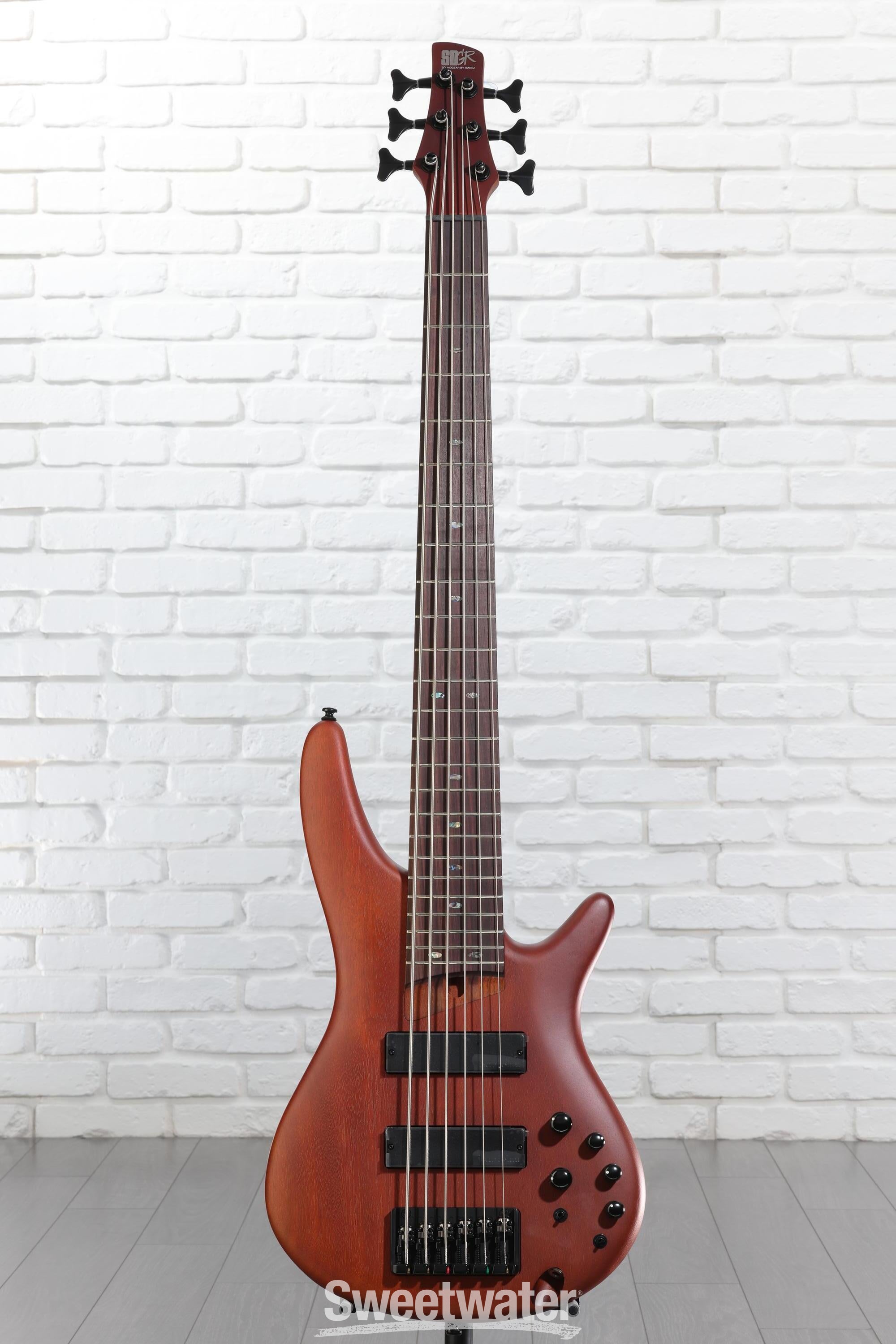 Ibanez SR506E Bass Guitar - Brown Mahogany | Sweetwater