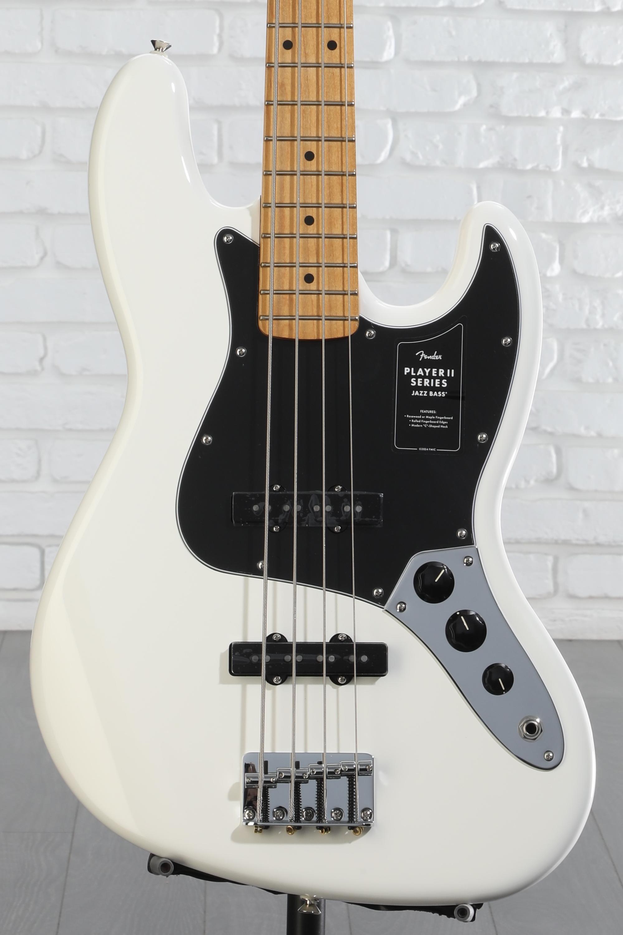 【値下げ交渉◎】Fender Jazz Bass Player ホワイト Amazon.com: Fender Player II Jazz Bass - Polar White with
