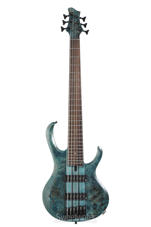 Ibanez 6弦ベースBTB846 Ibanez Standard BTB846 Bass Guitar - Cerulean Blue Burst Low