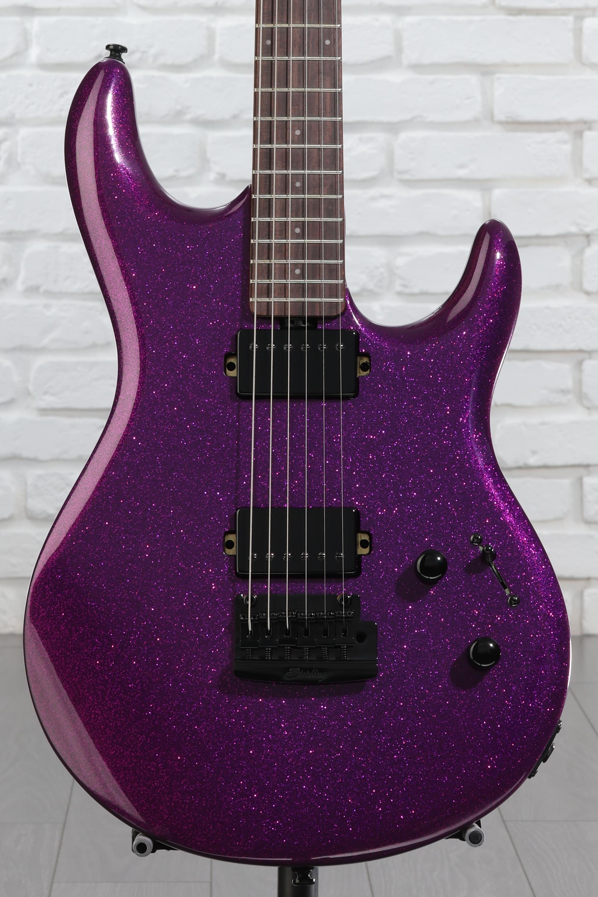 ギター Sterling Musicman LK100D Steve Lukather Sterling by musicman Steve Lukather Luke LK100 - blueberry burst