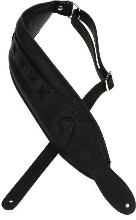 X-CLEF Ropemaker Edition Bass Strap - Black - Sweetwater