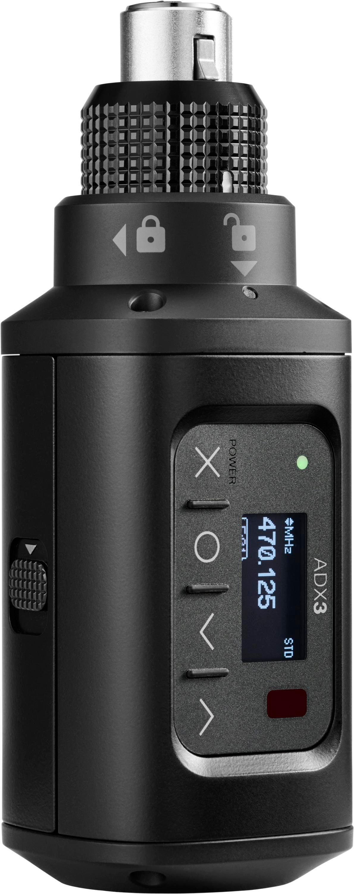 Shure ADX3 Plug-on Transmitter - G57 Band | Sweetwater